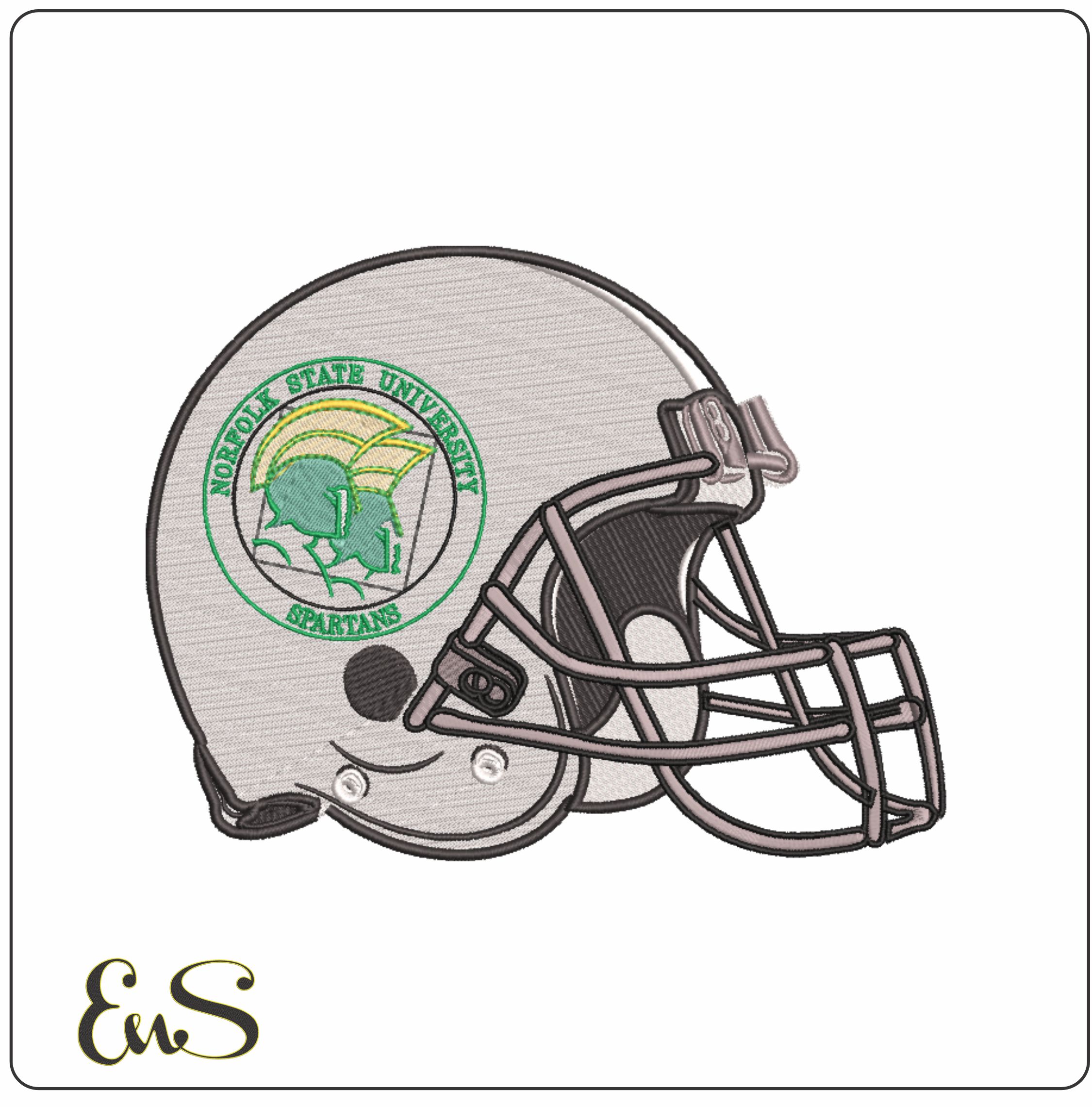 Af Norfolk State Spartans 1999 On No Background Norfolk State University