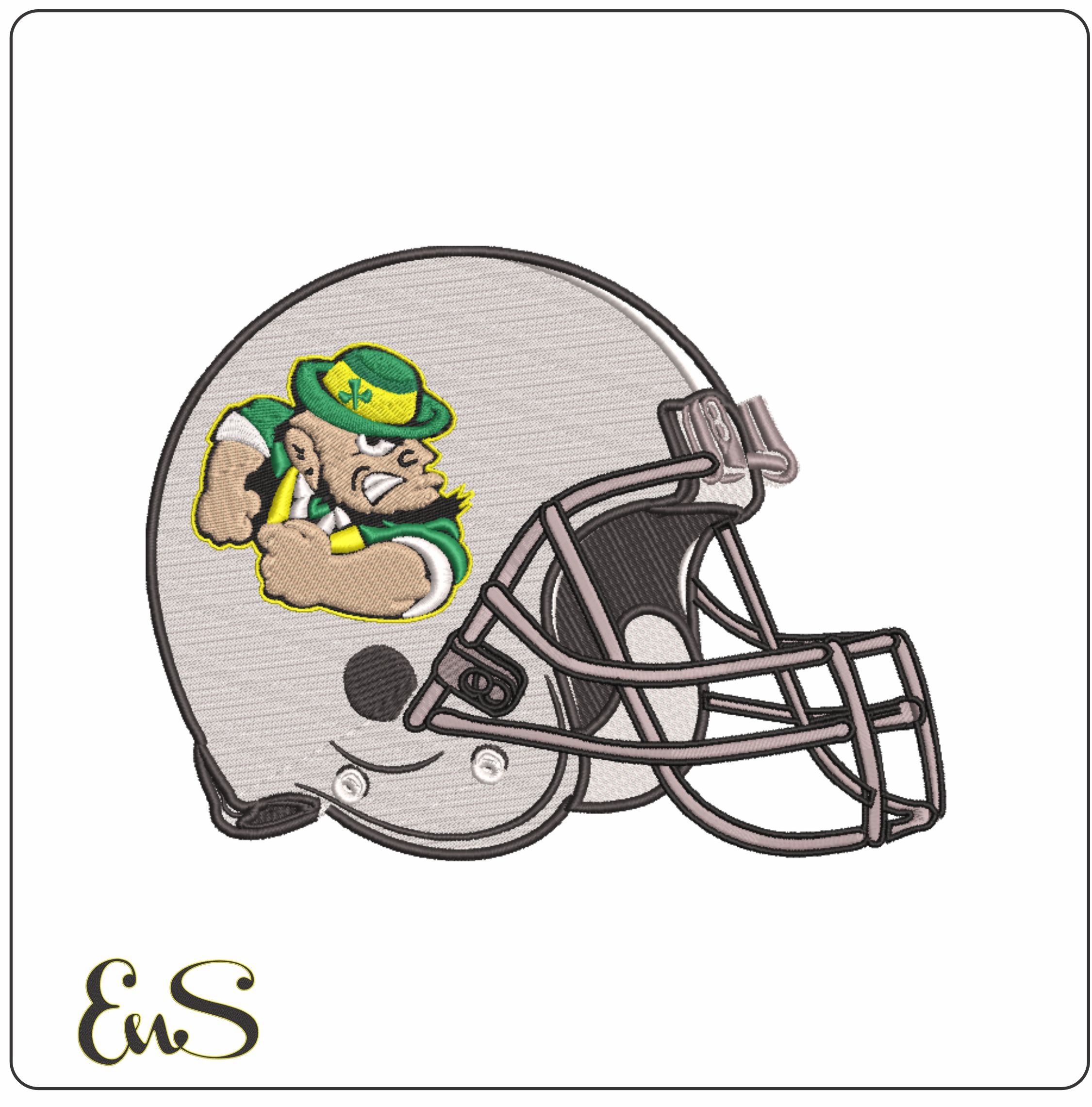 Af Notre Dame Fighting Irish Leprechaun University Of Notre Dame