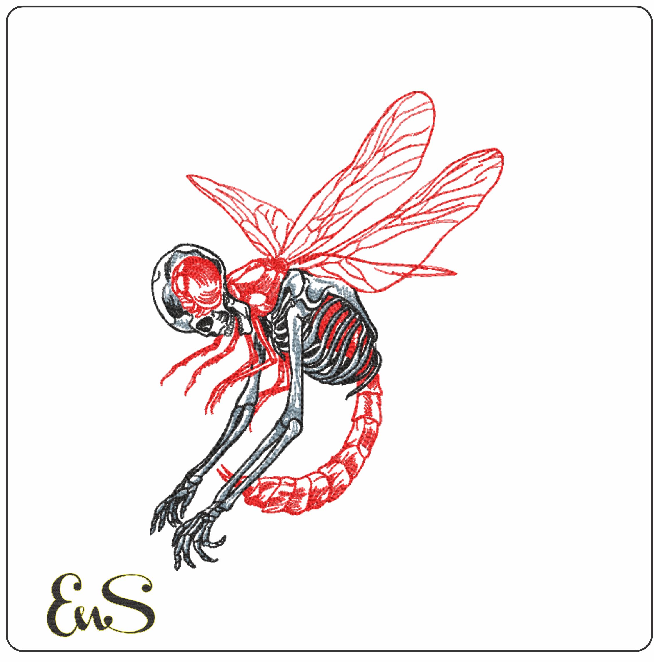 Dark Fairy Skeleton