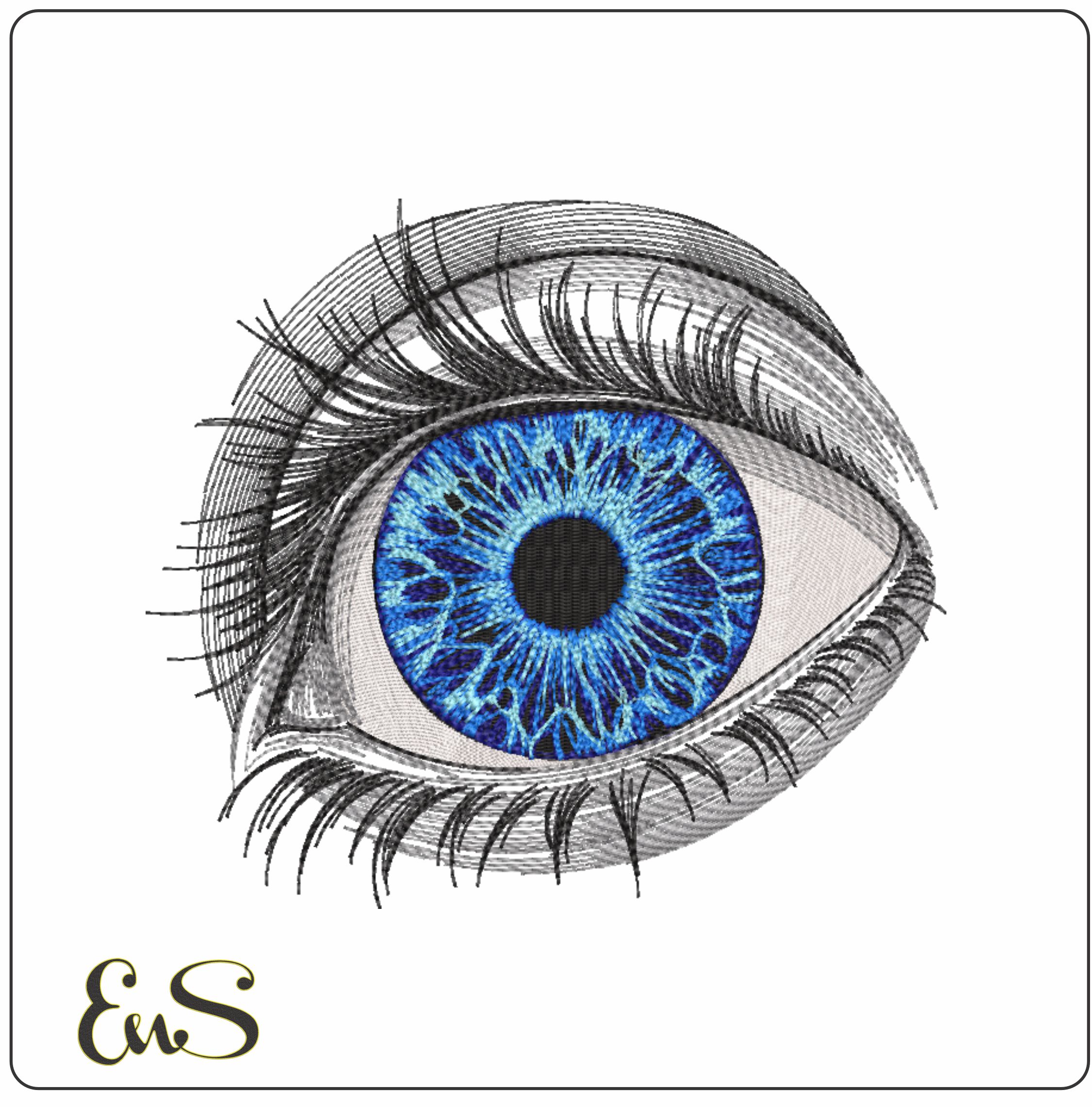 Detailed Blue Eye