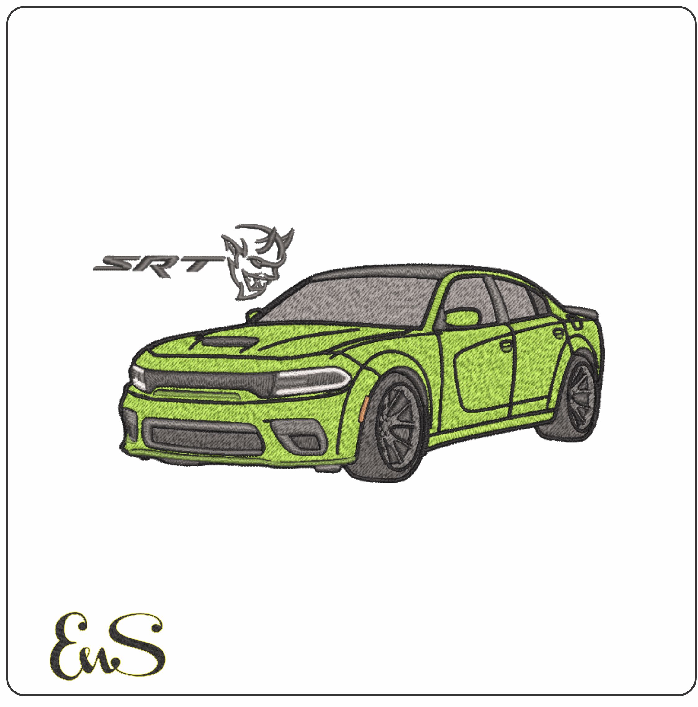 Dodge Charger Hellcat Srt Above