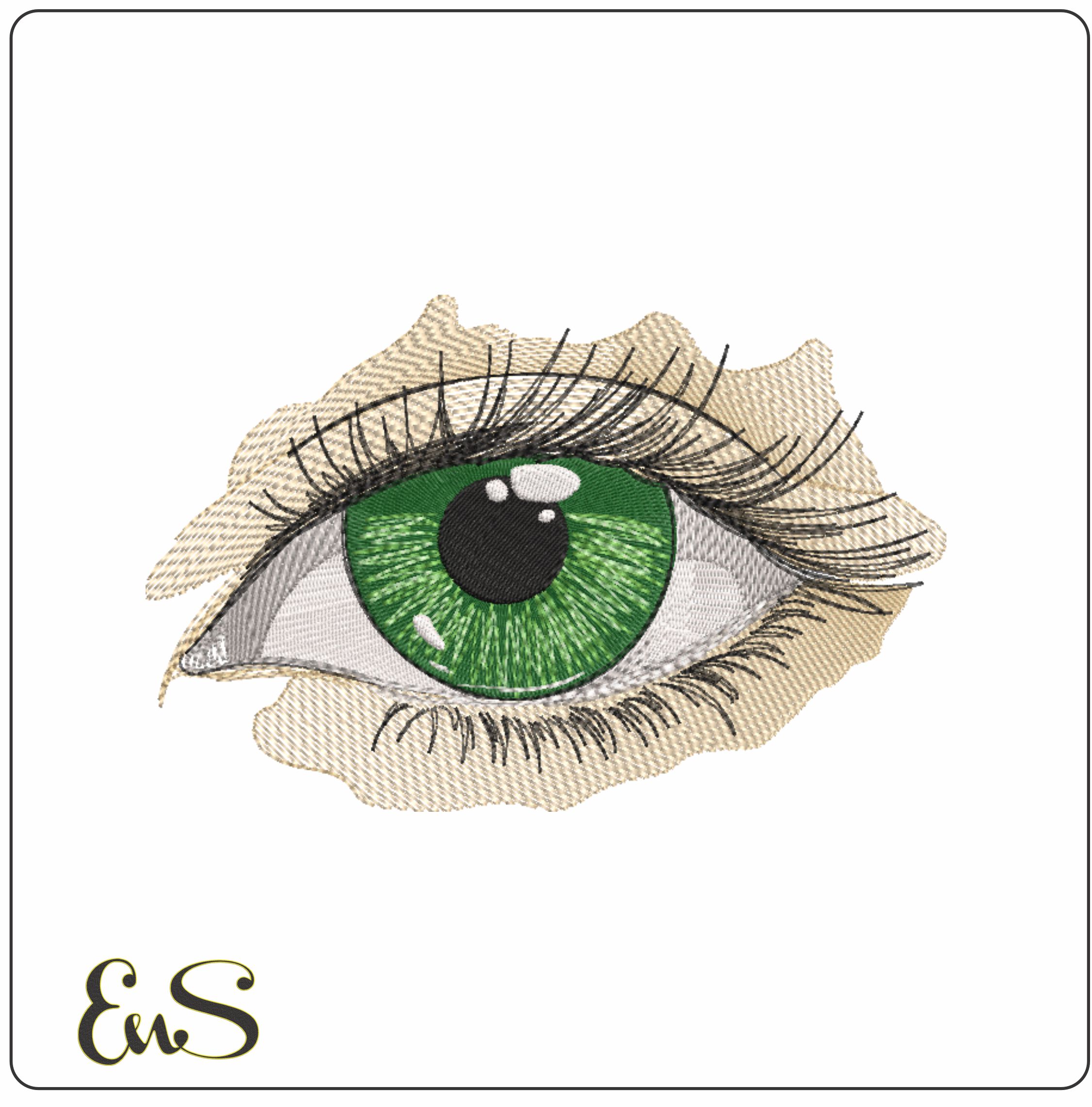 Green Eye Skin