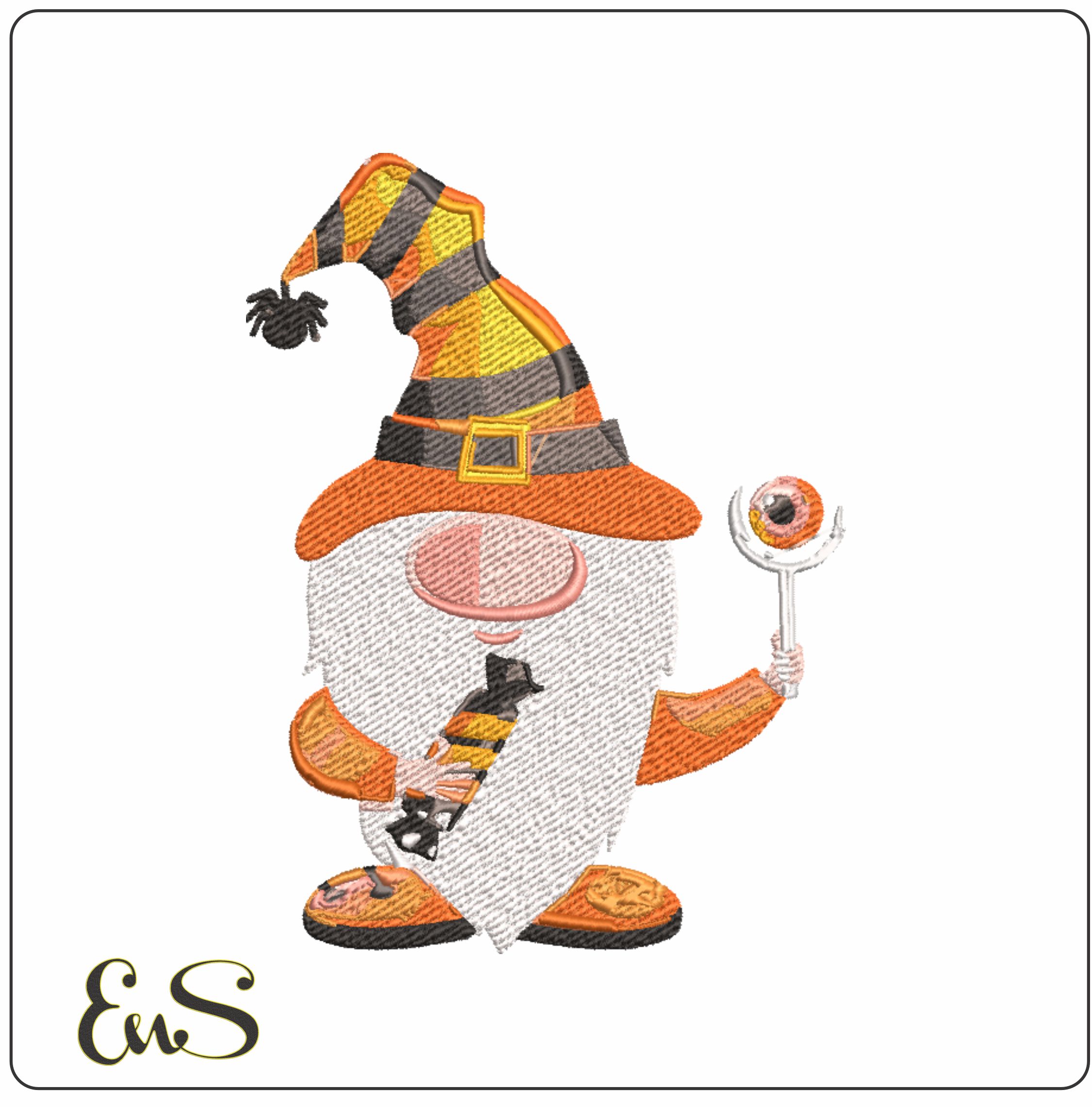 Halloween Gnome With Lolly