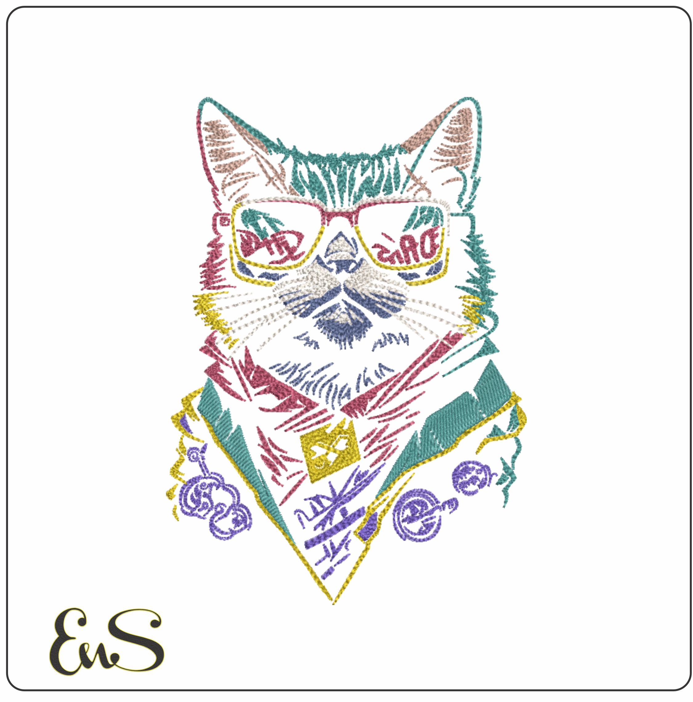 Hipster Cat