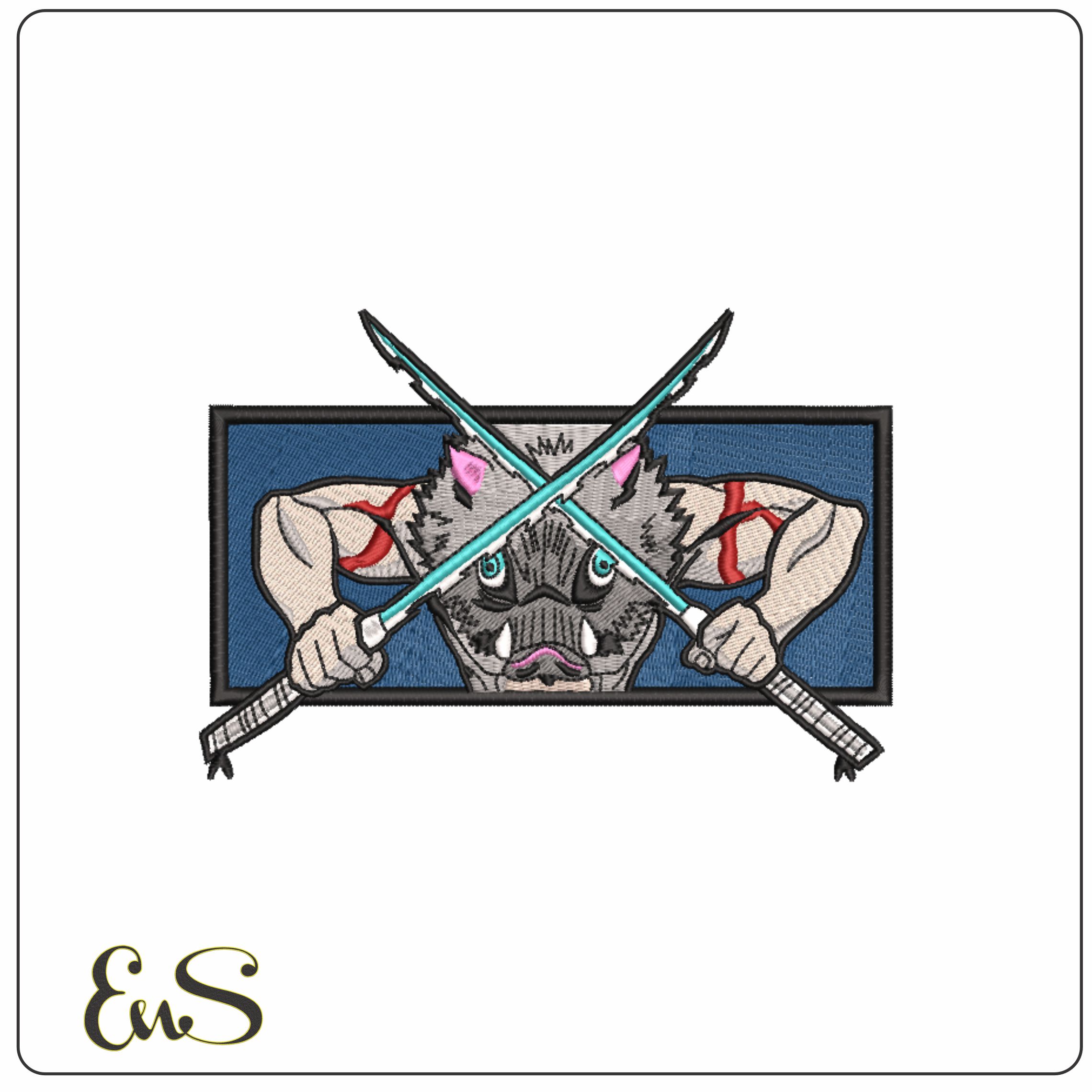 Inosuke Sword Demon Slayer Anime
