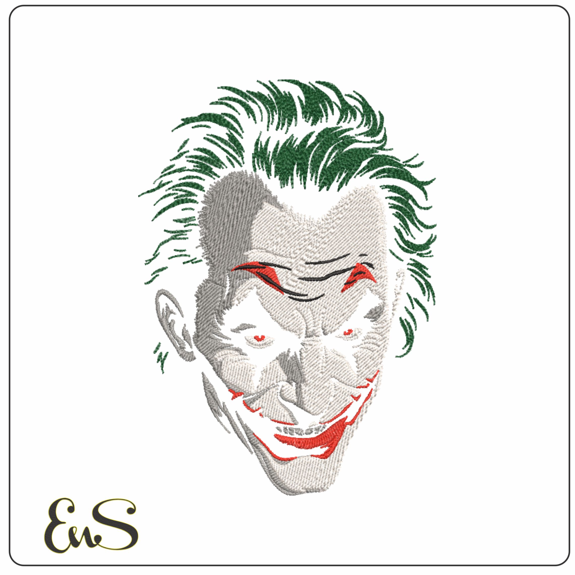 Joker Face Stylized