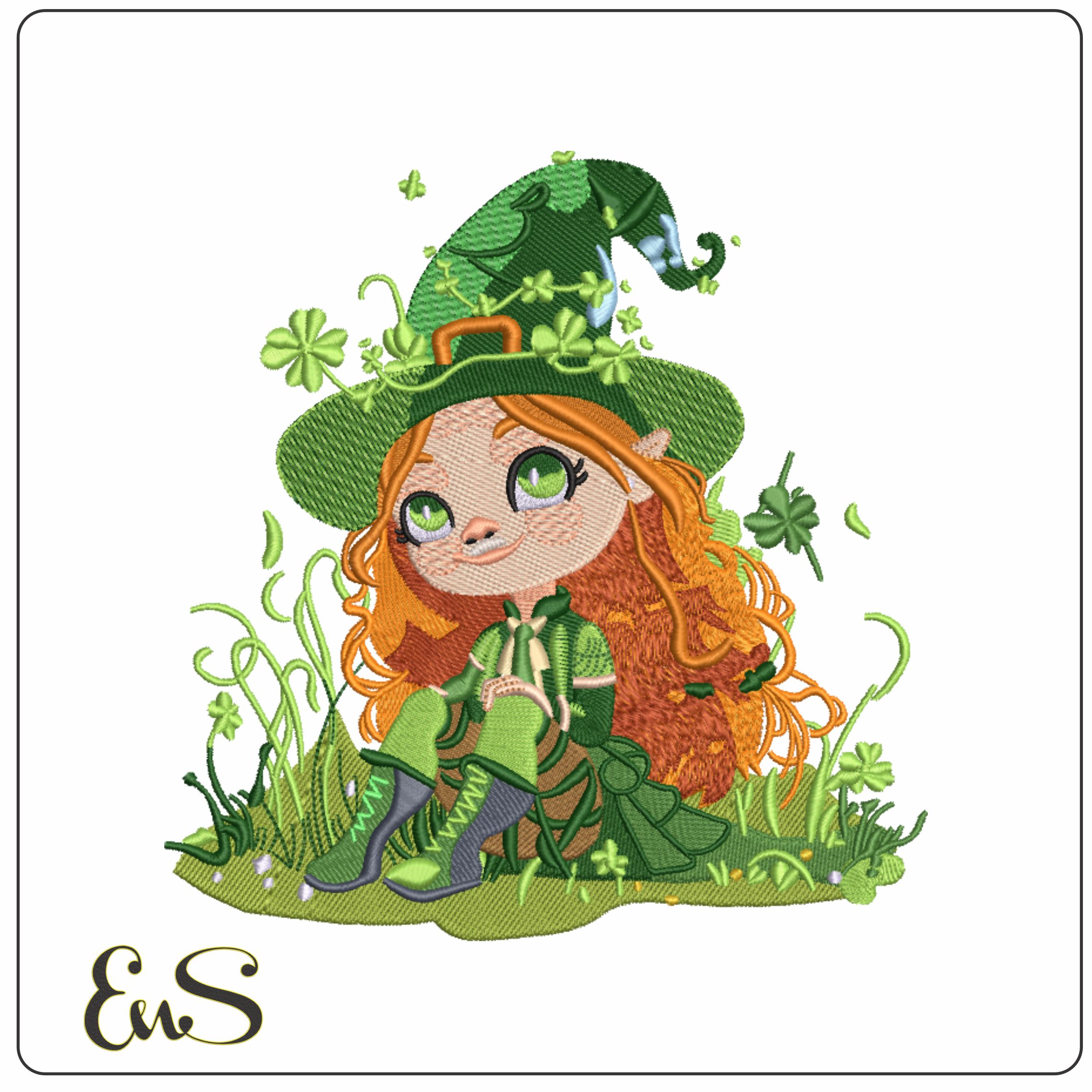 Lady Leprachaun Green Hat