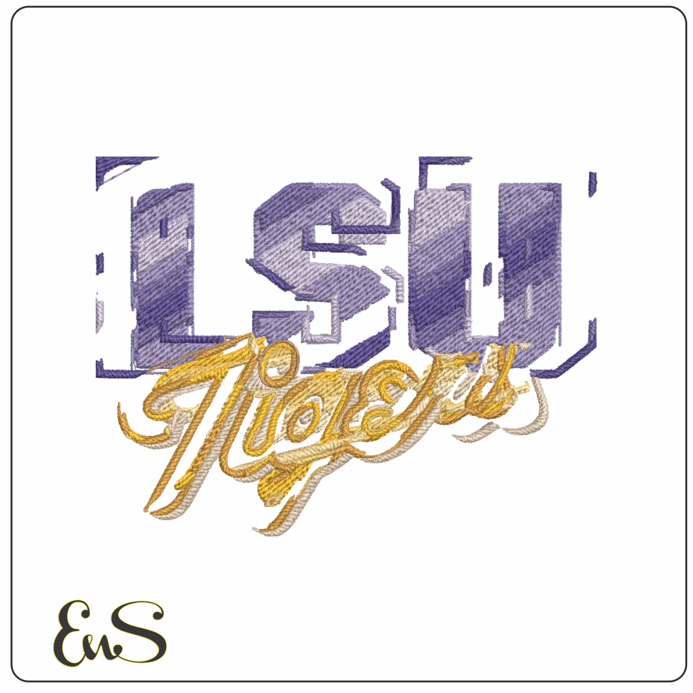 Lsu Logo 1990
