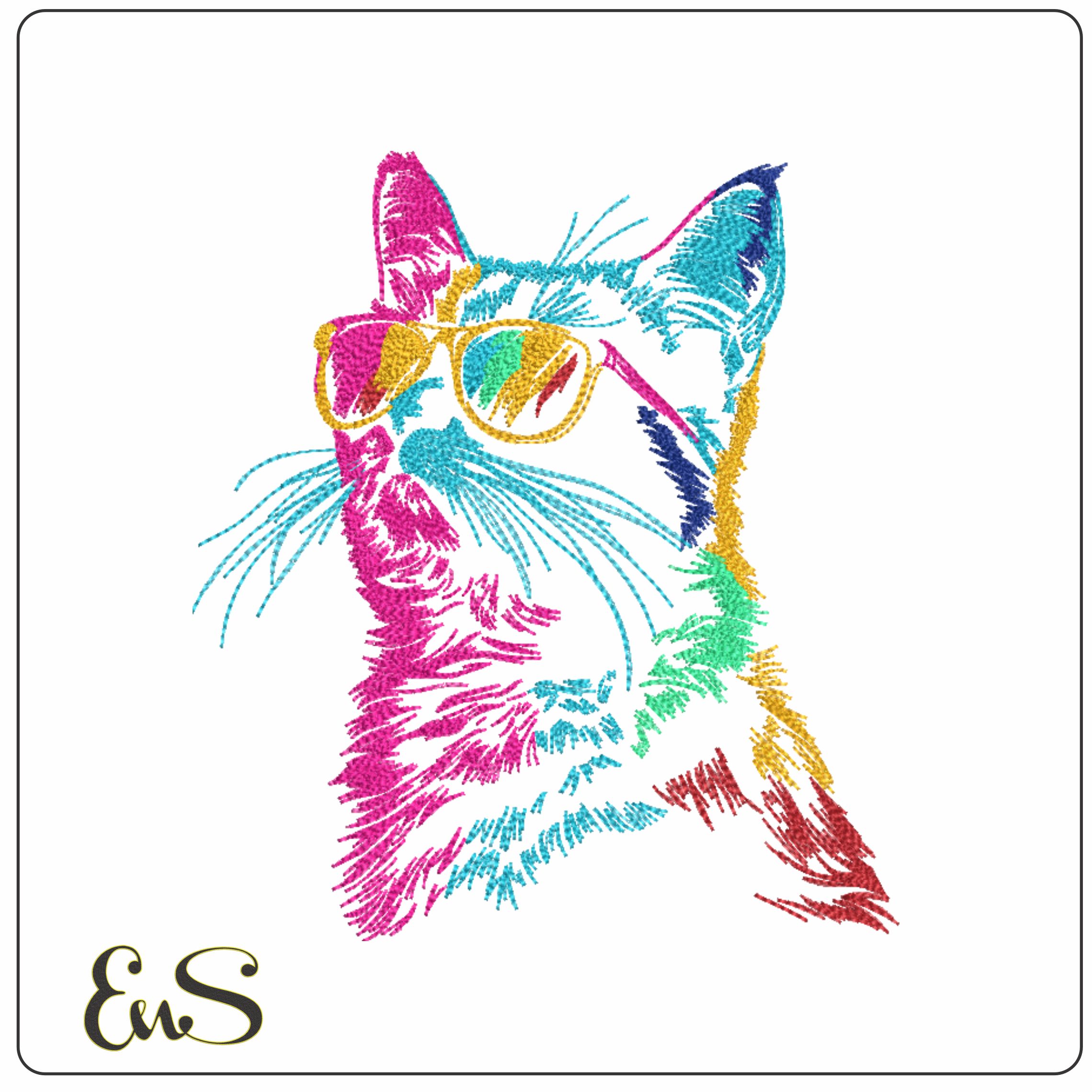 Neon Cat