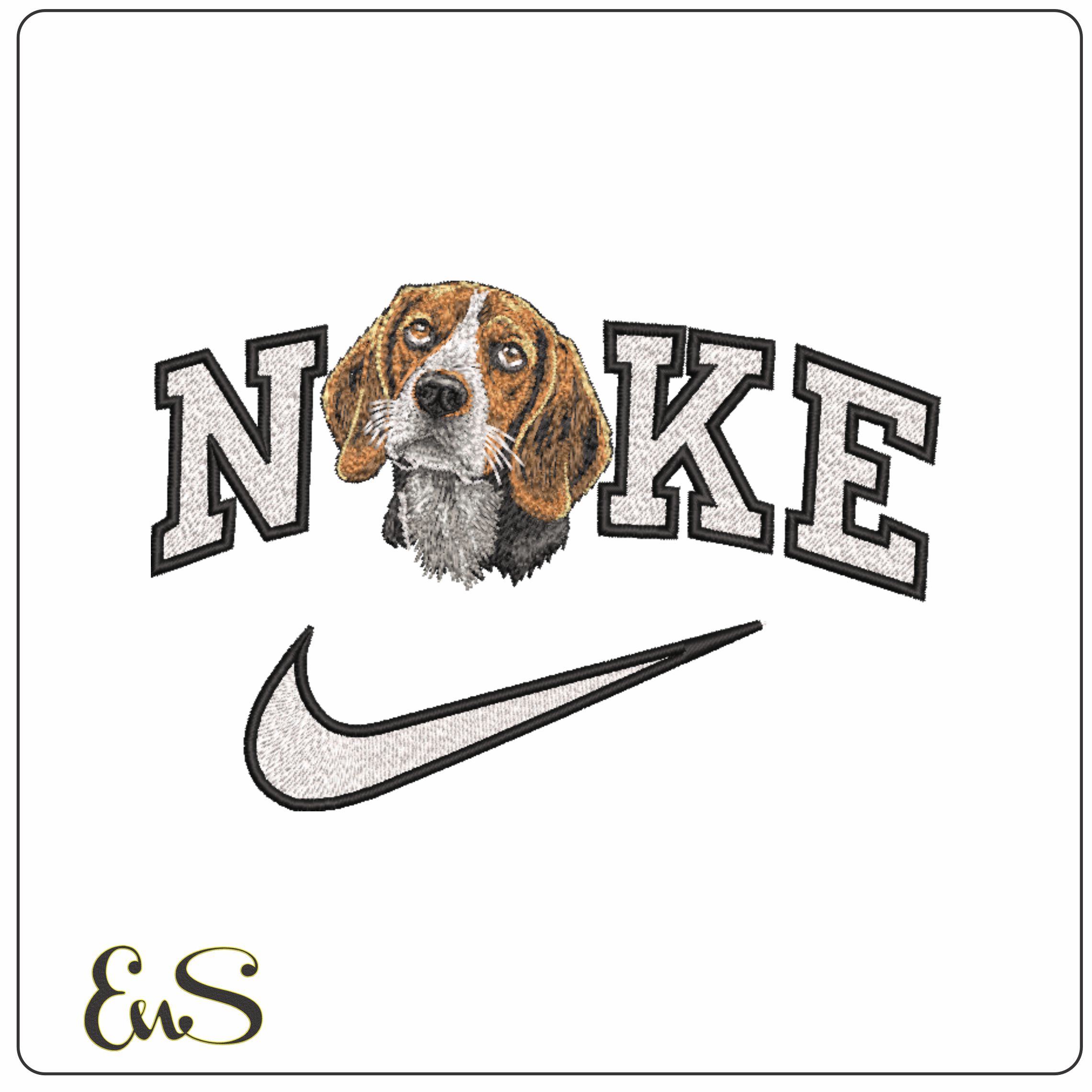 Nike Beagle Dog Face