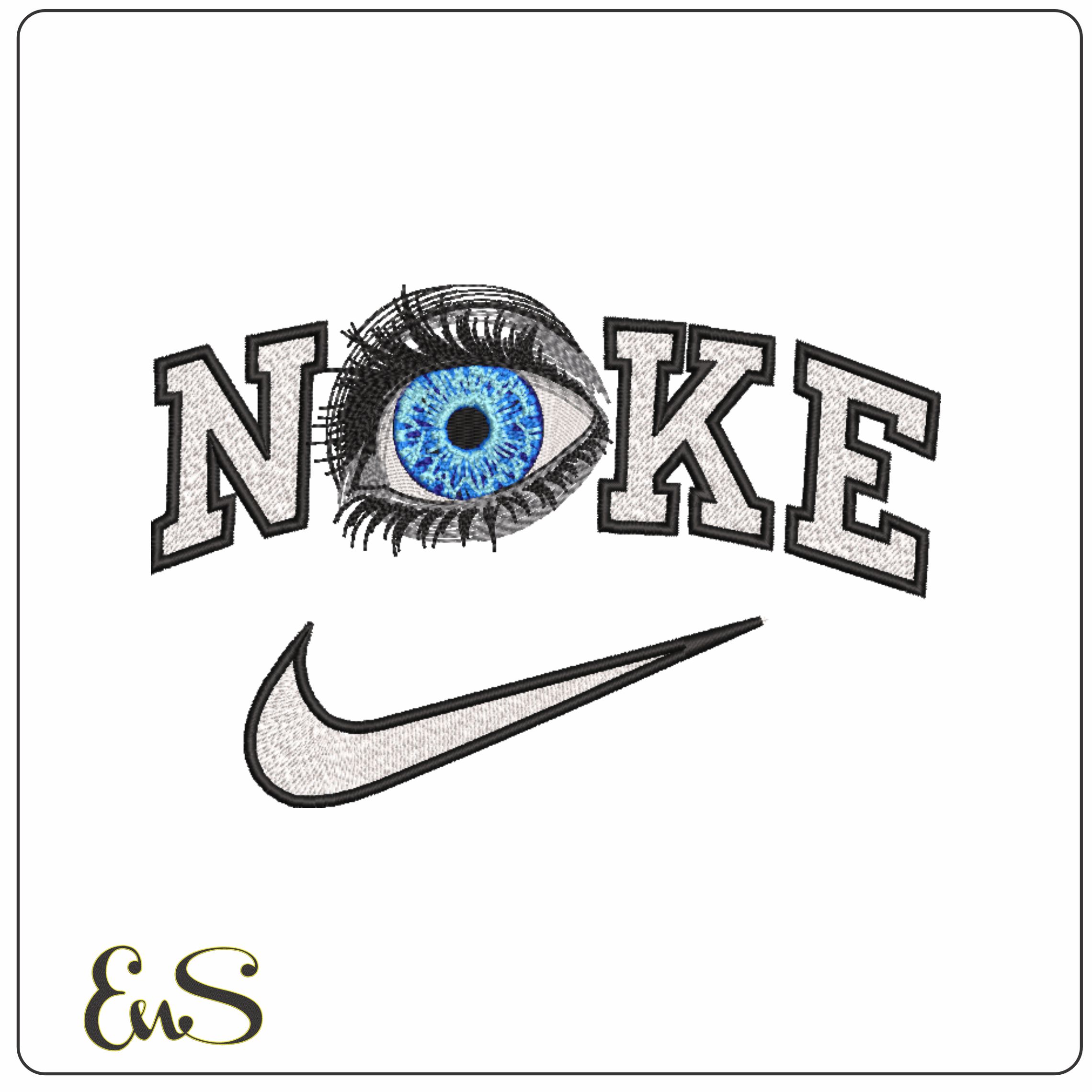 Nike Detailed Blue Eye