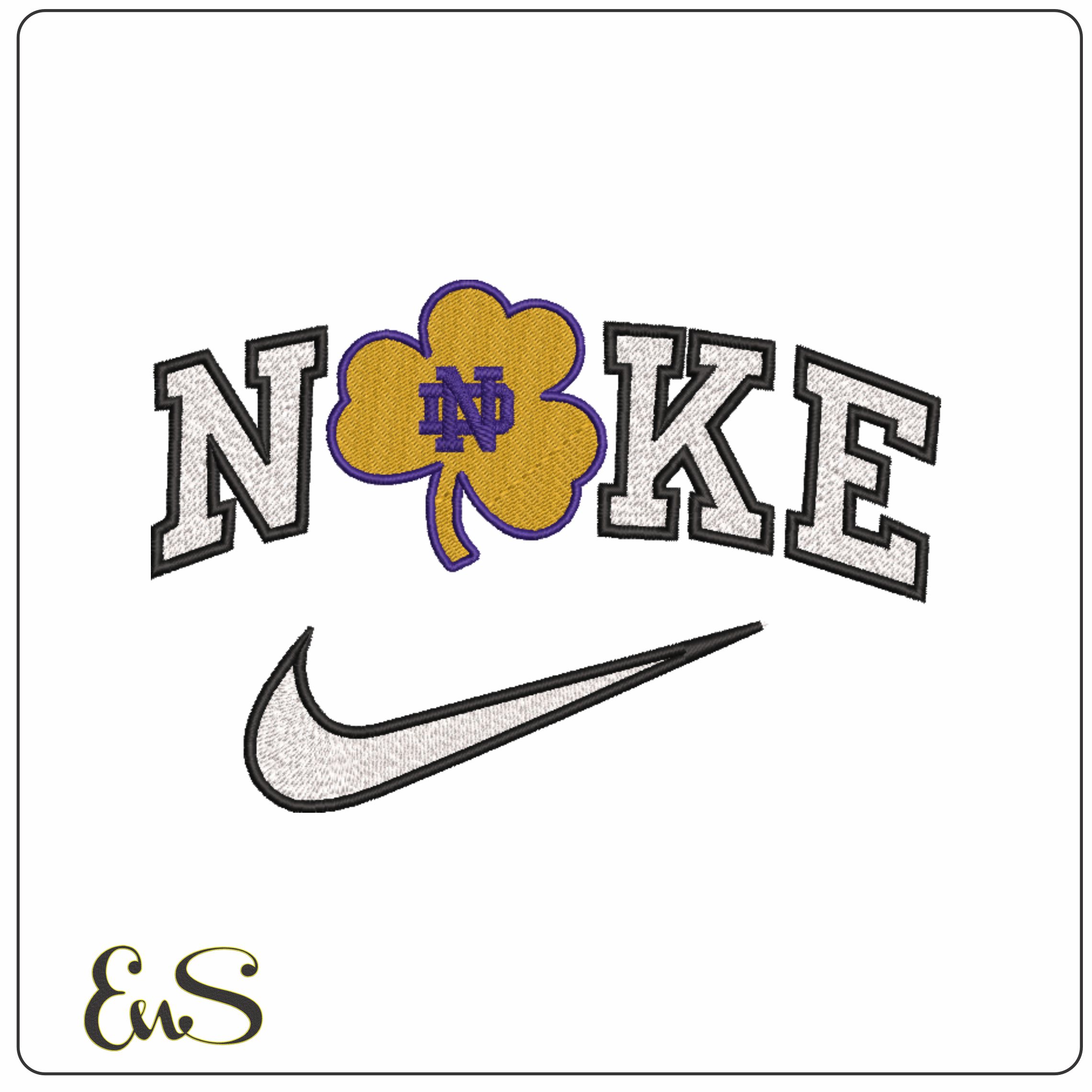 Nike Notre Dame Fighting Irish Clover University Of Notre Dame