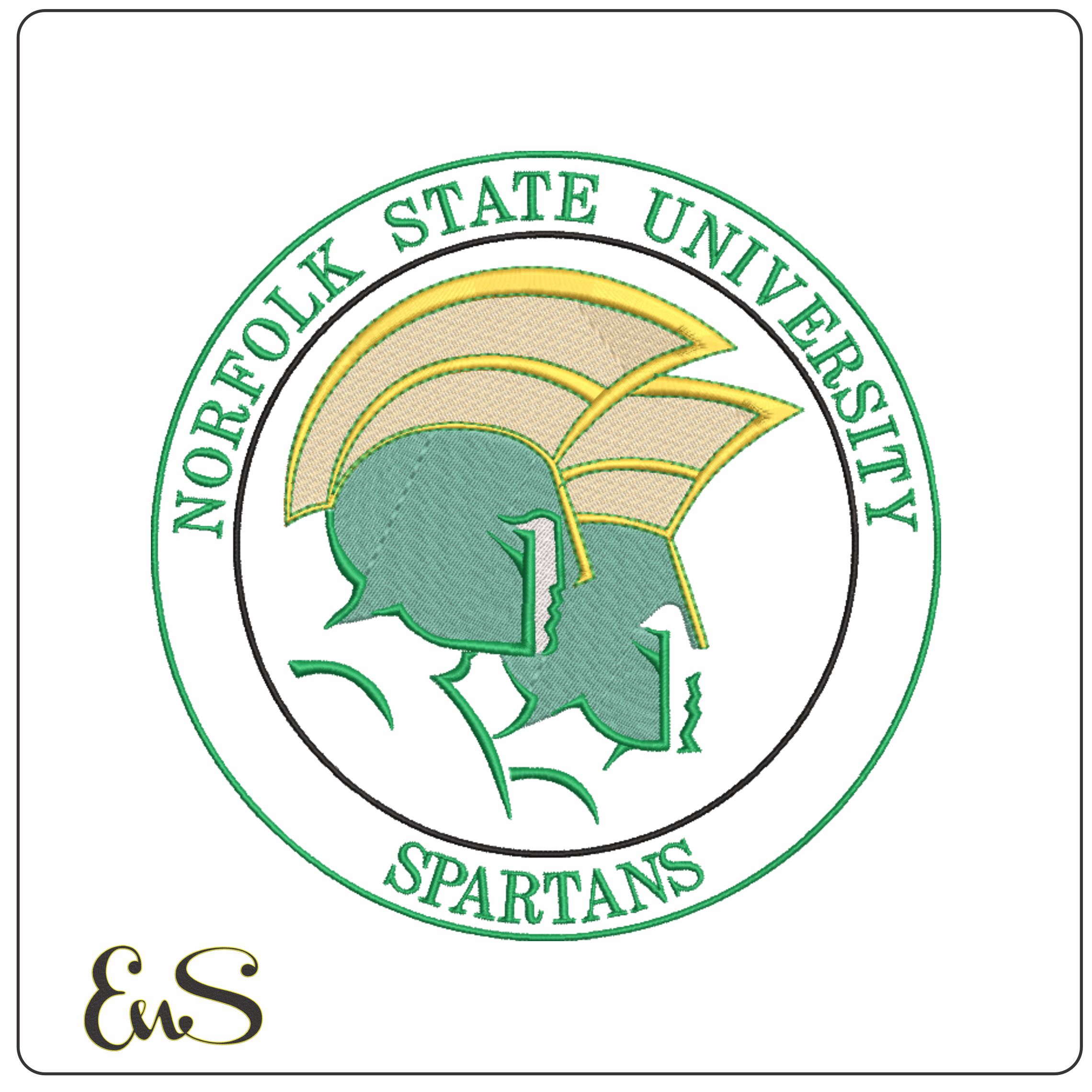 Norfolk State Spartans 1999 On No Background Norfolk State University