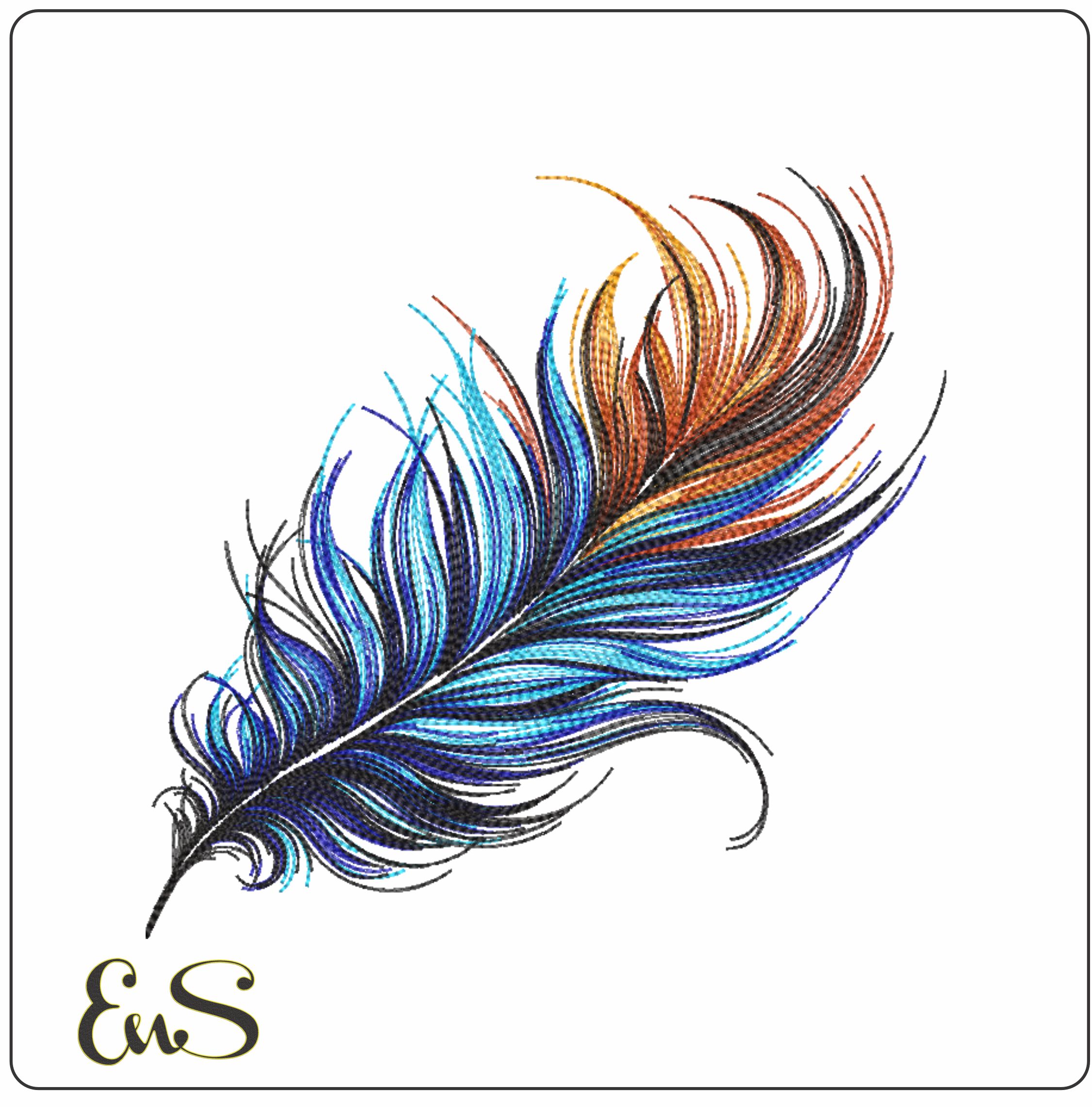 Blue Feather