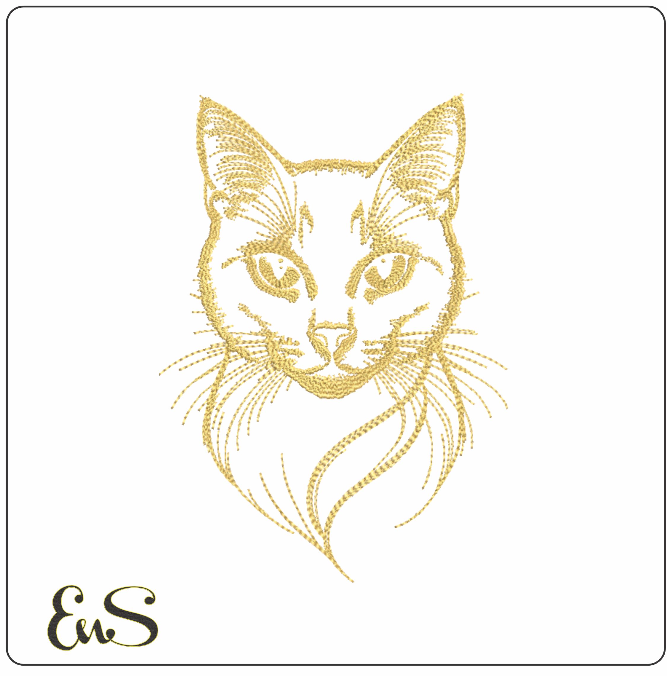 Cat Line Art