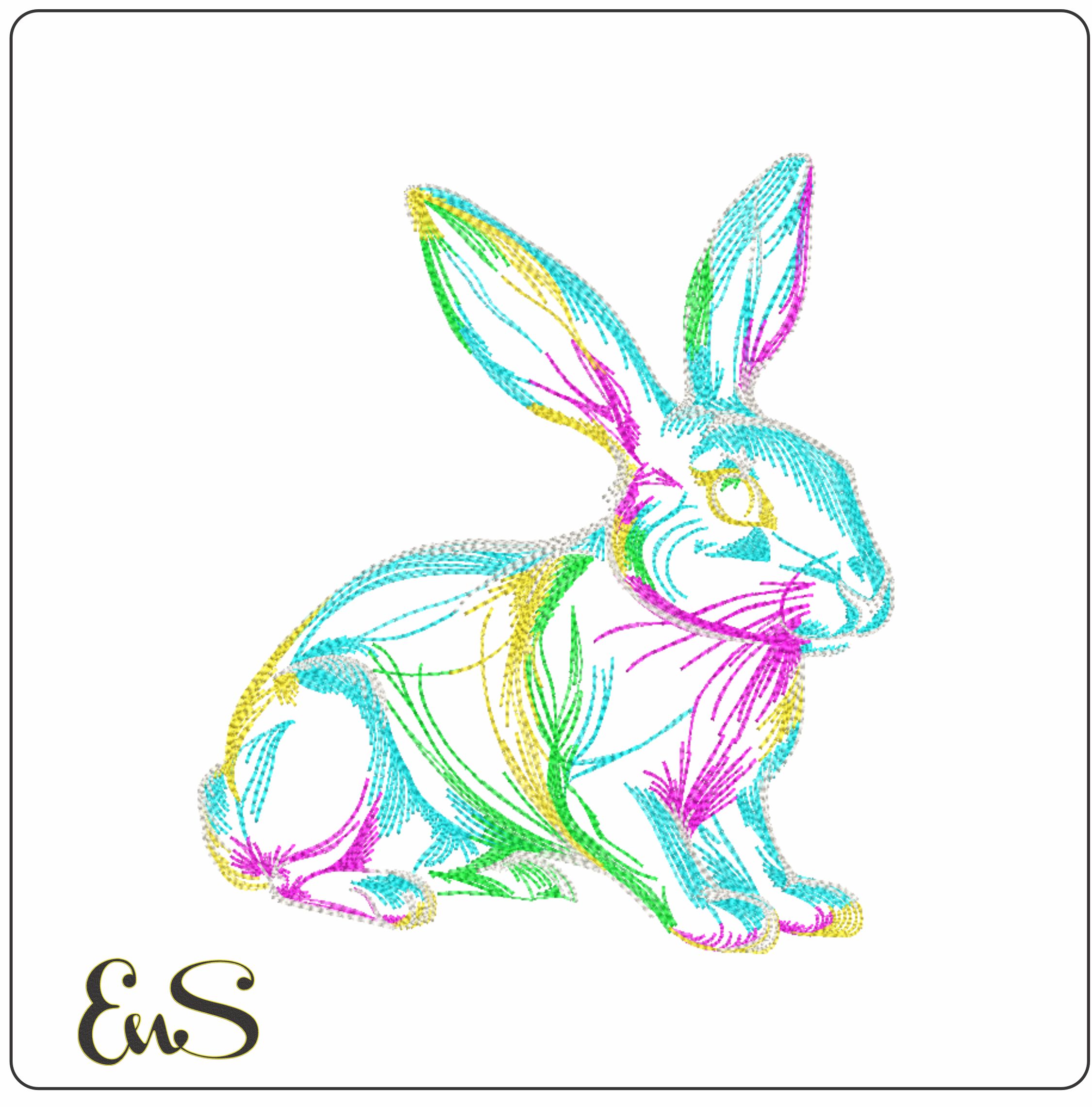 Colorful Rabbit
