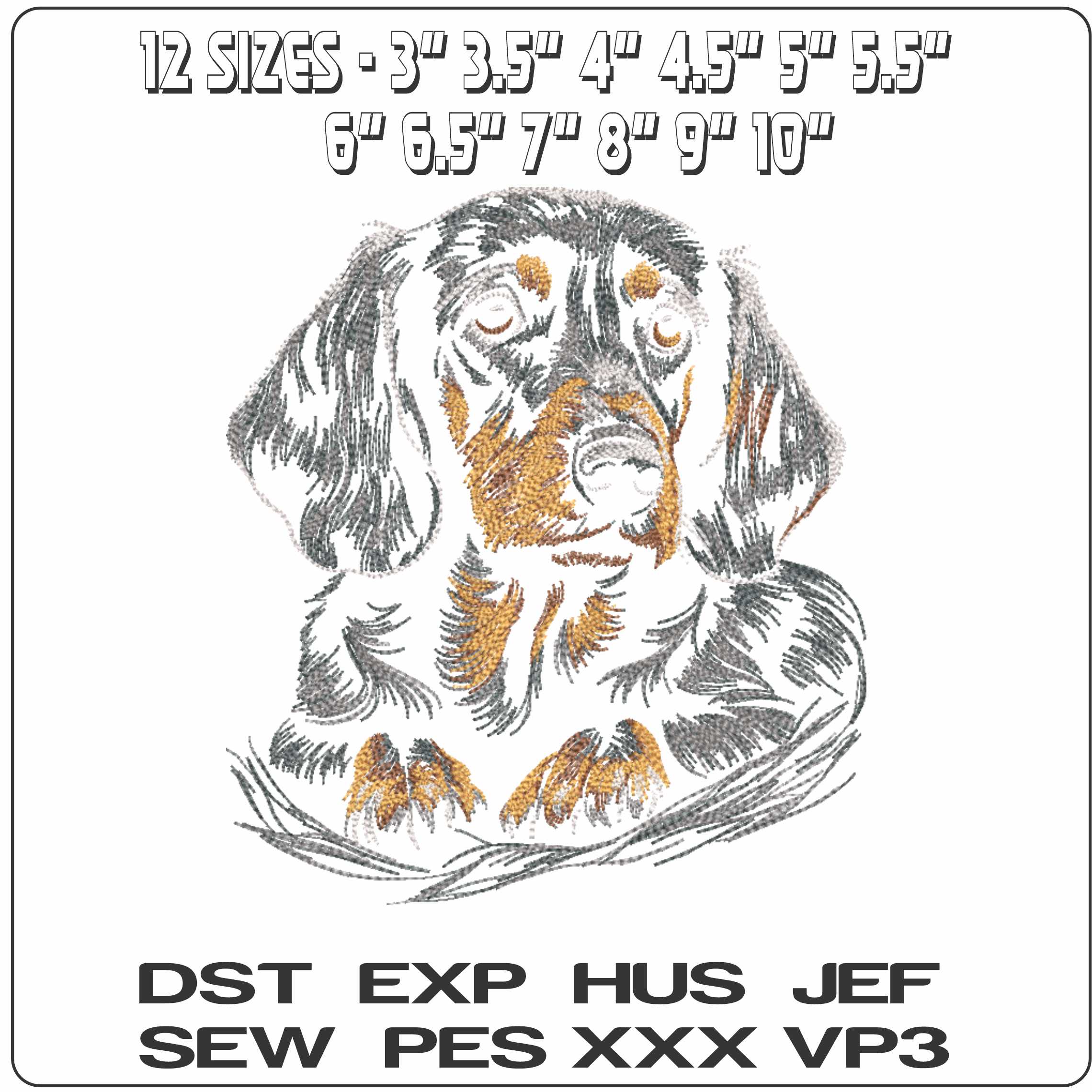 Dachshund Laying Down Line Art