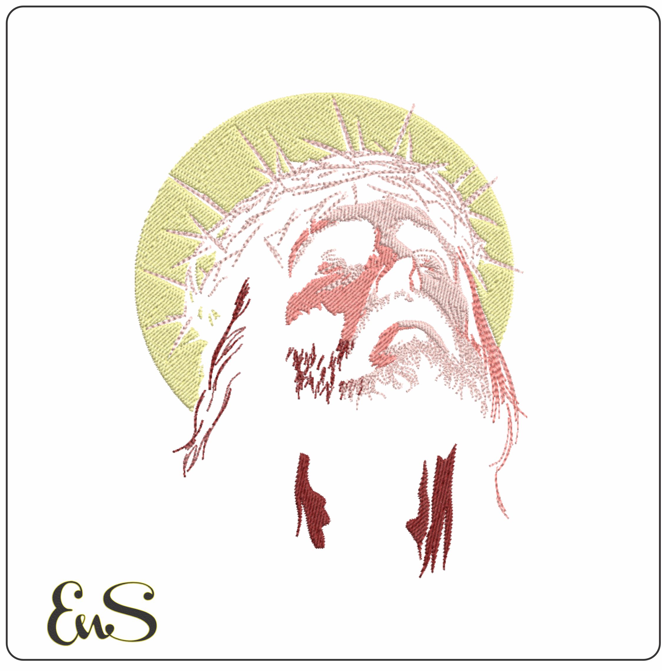 Jesus Christ With Crown Of Thorns