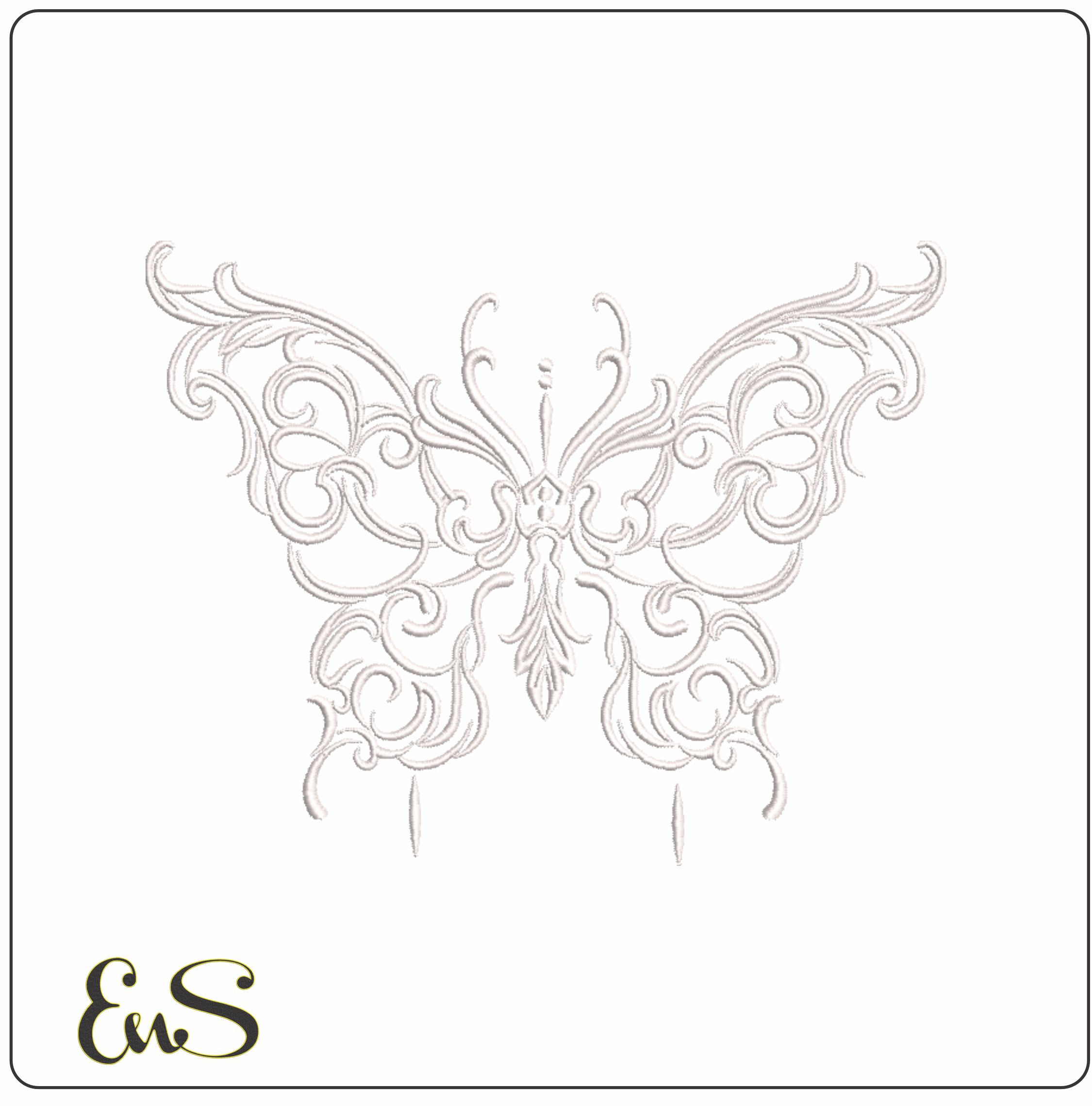 Lace Butterfly Art