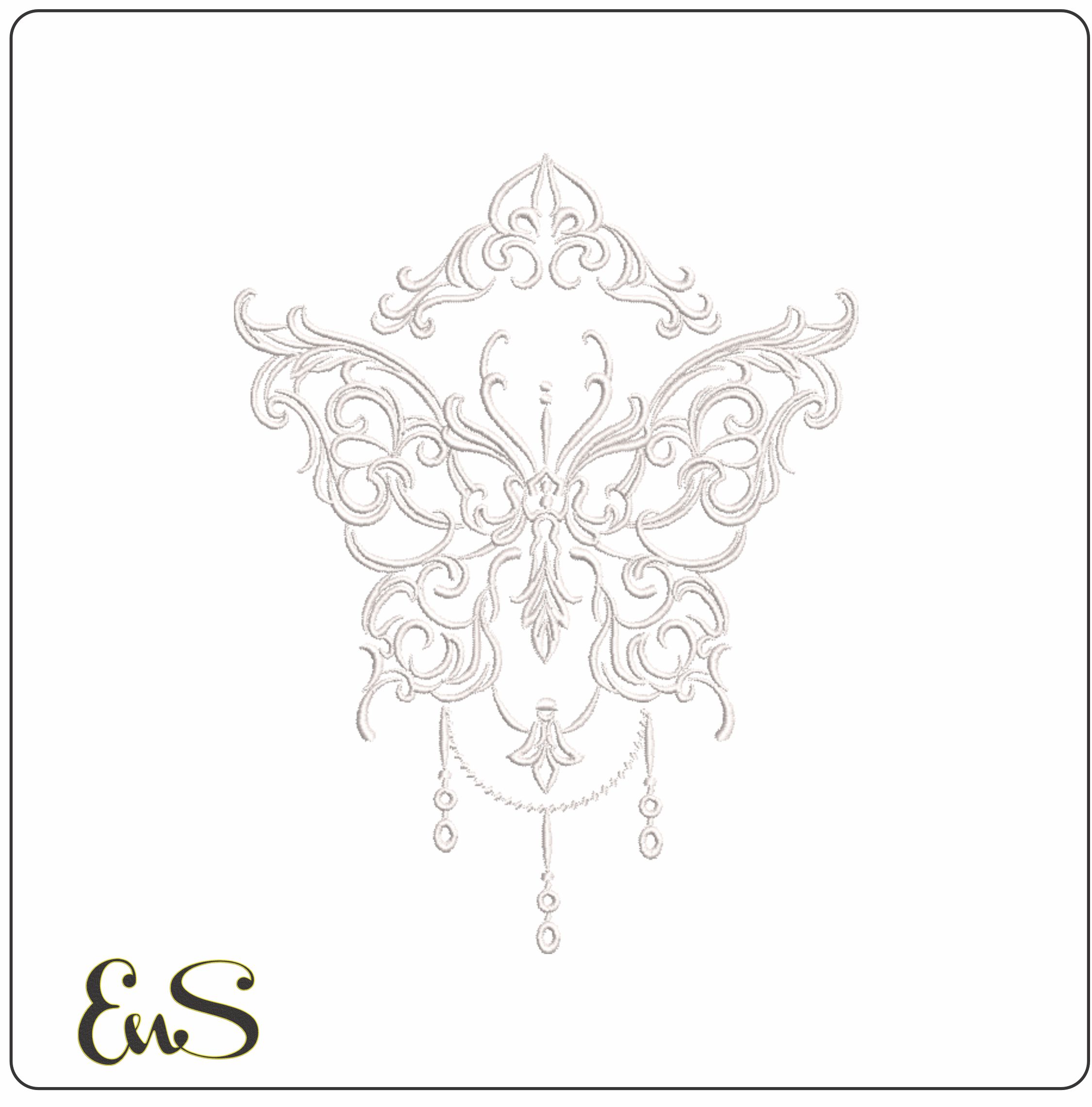 Lace Butterfly Decorative