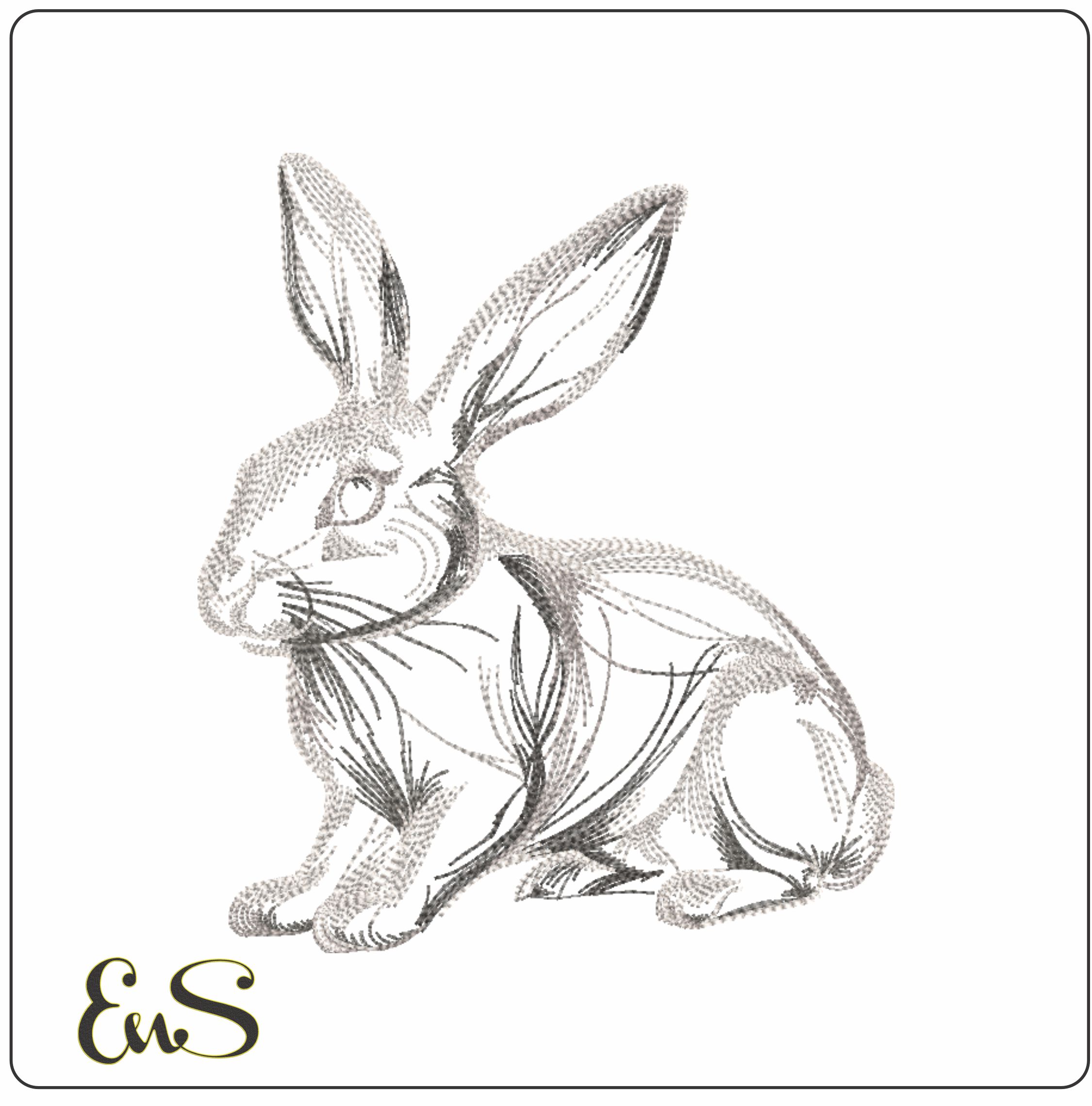Mono Chrome Rabbit