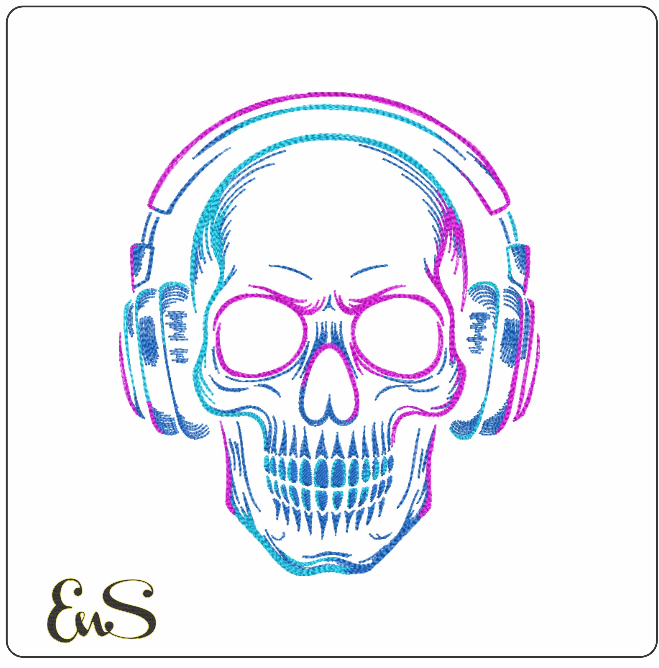 Stylized Skull