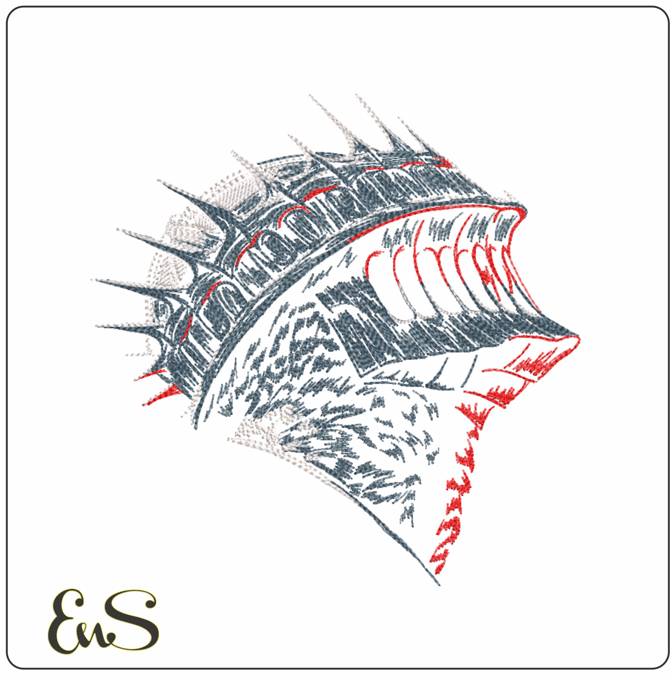 Warrior Armor Line Art