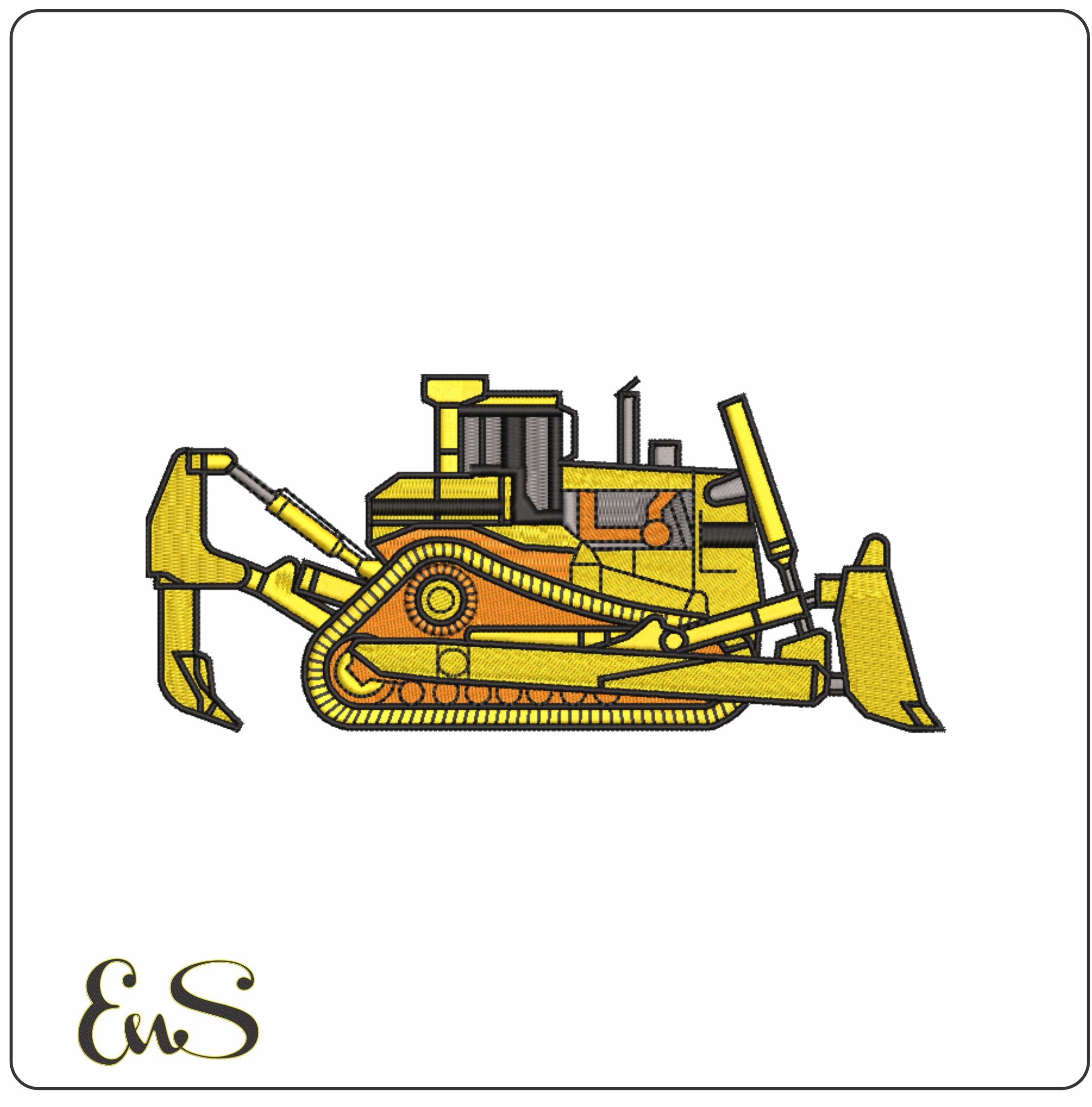 Bulldozer Ripper Side On