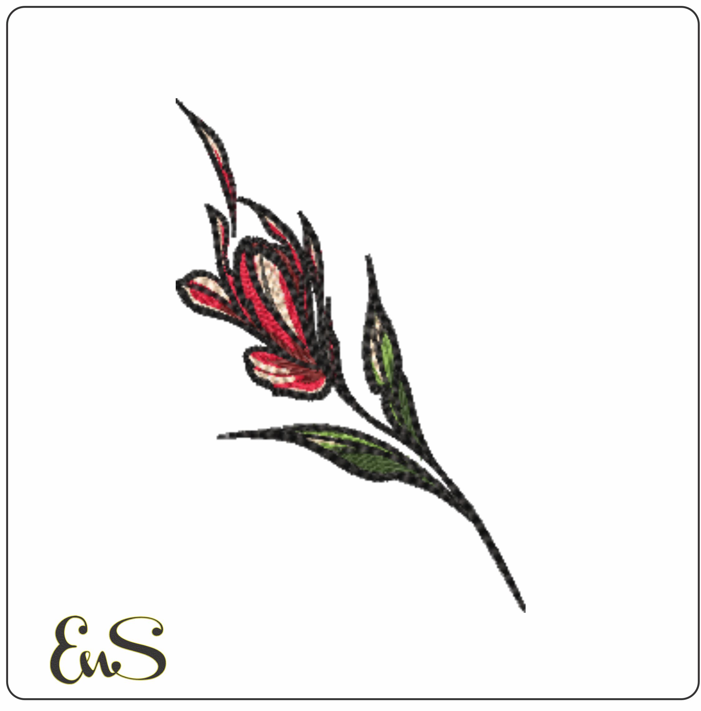 Delicate Red Flower