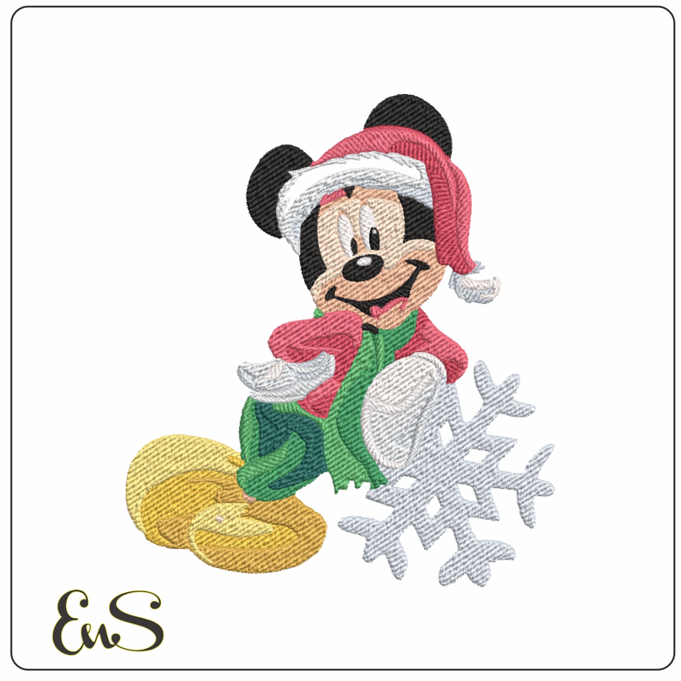 Mickey Snowflake