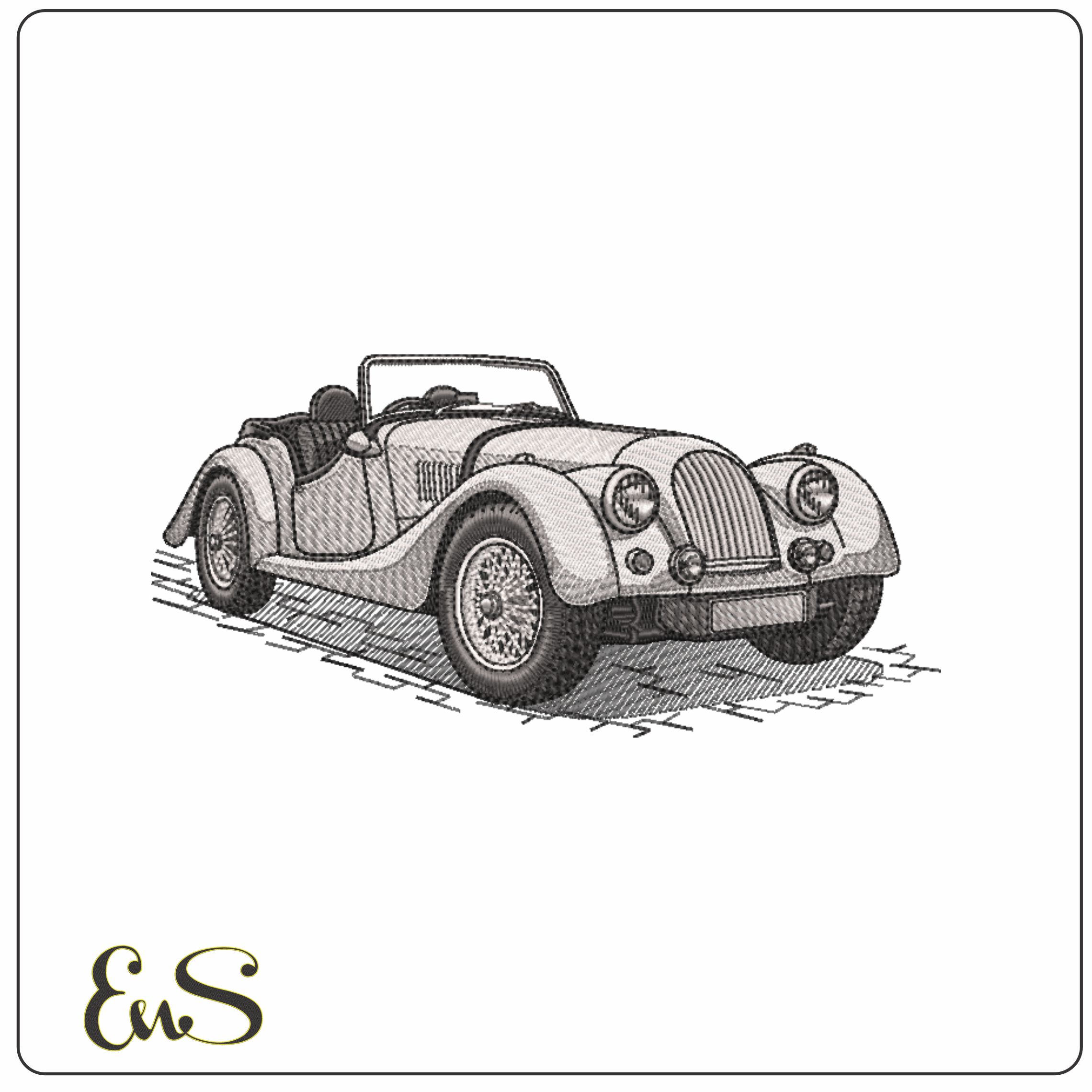 Morgan Plus 4 Car Cobbles