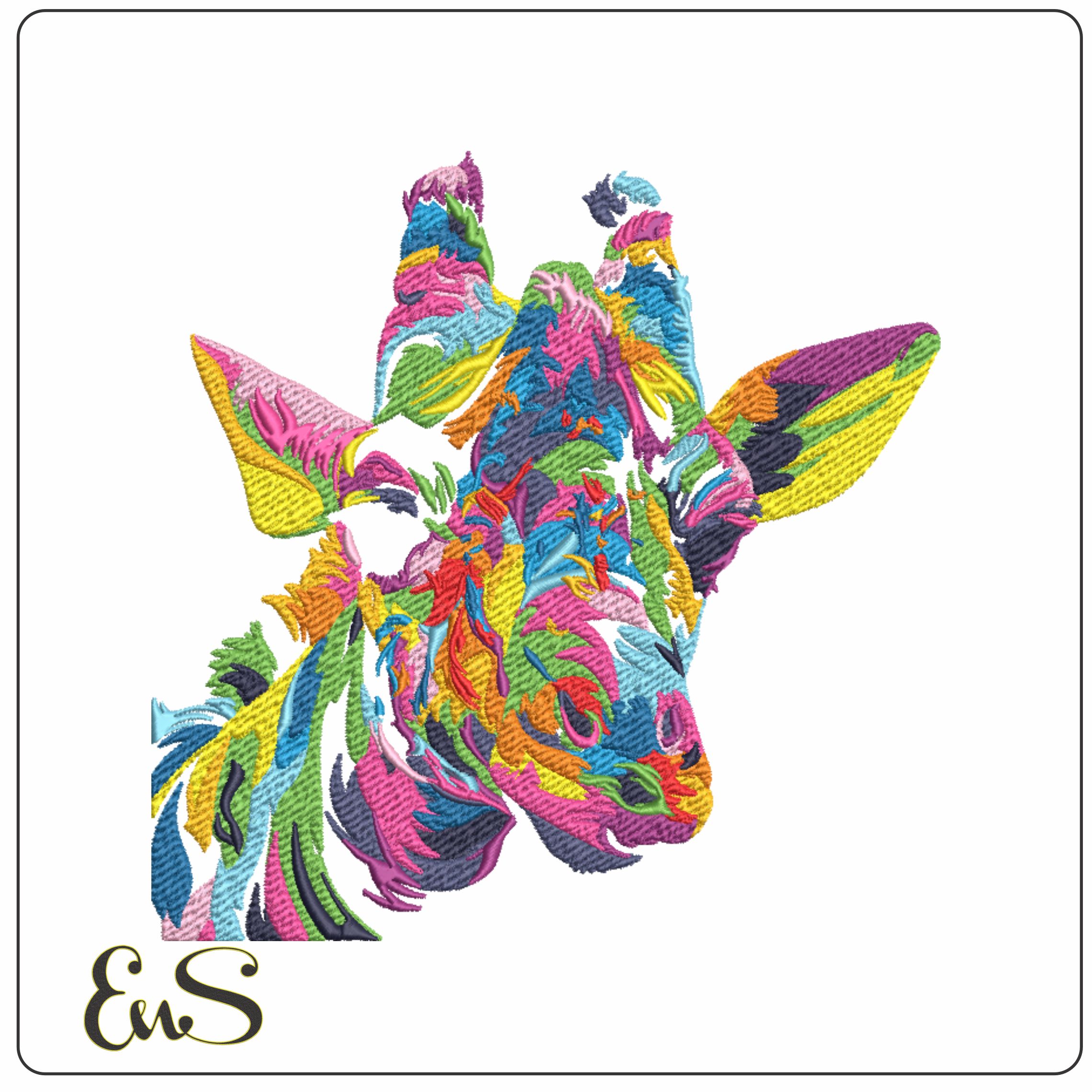 Multi Color Giraffe