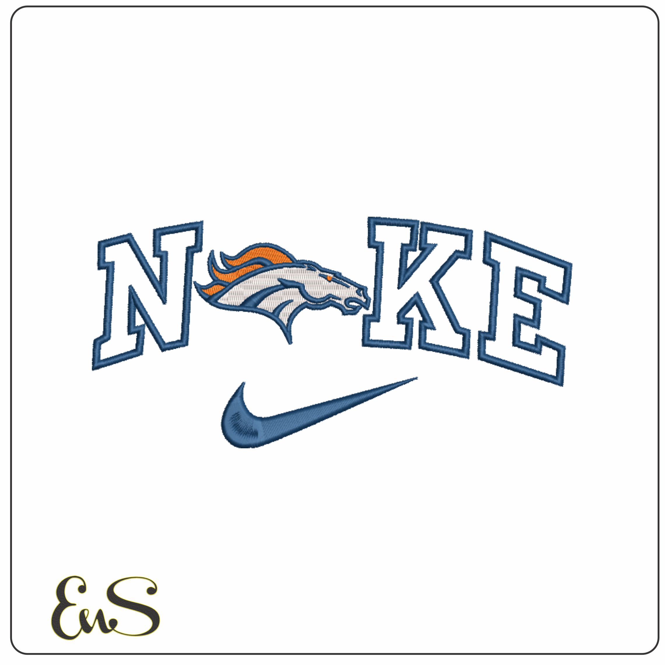 Nike Broncos Outline
