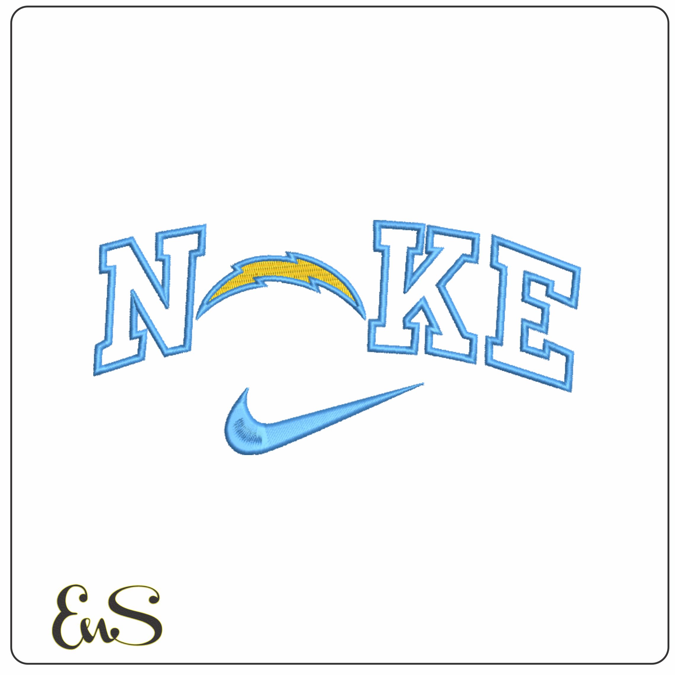 Nike Chargers Outline