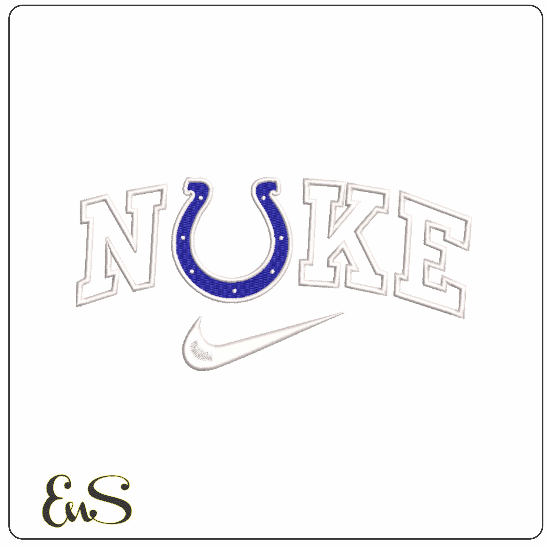 Nike Colts Outline