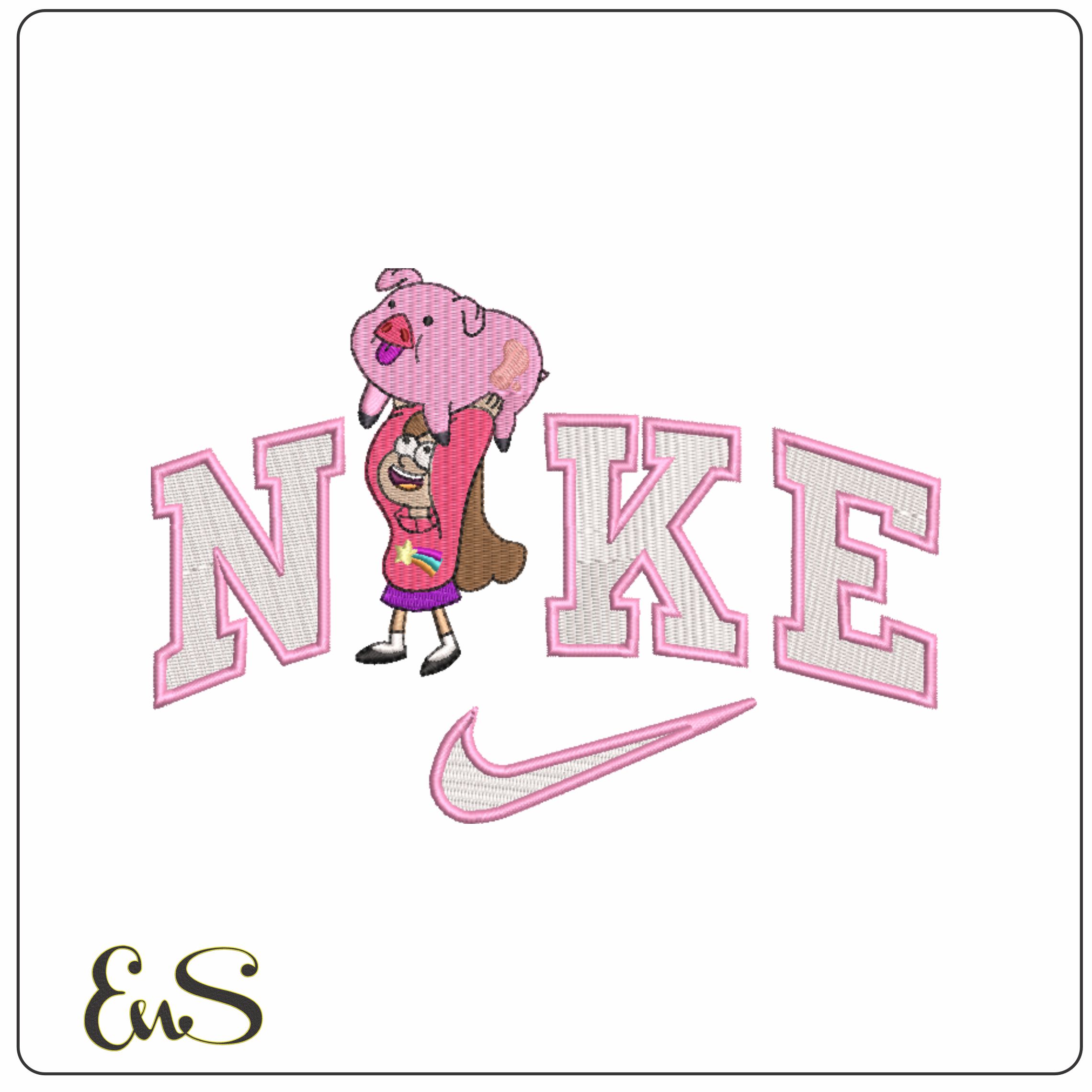 Nike Girl With Pig