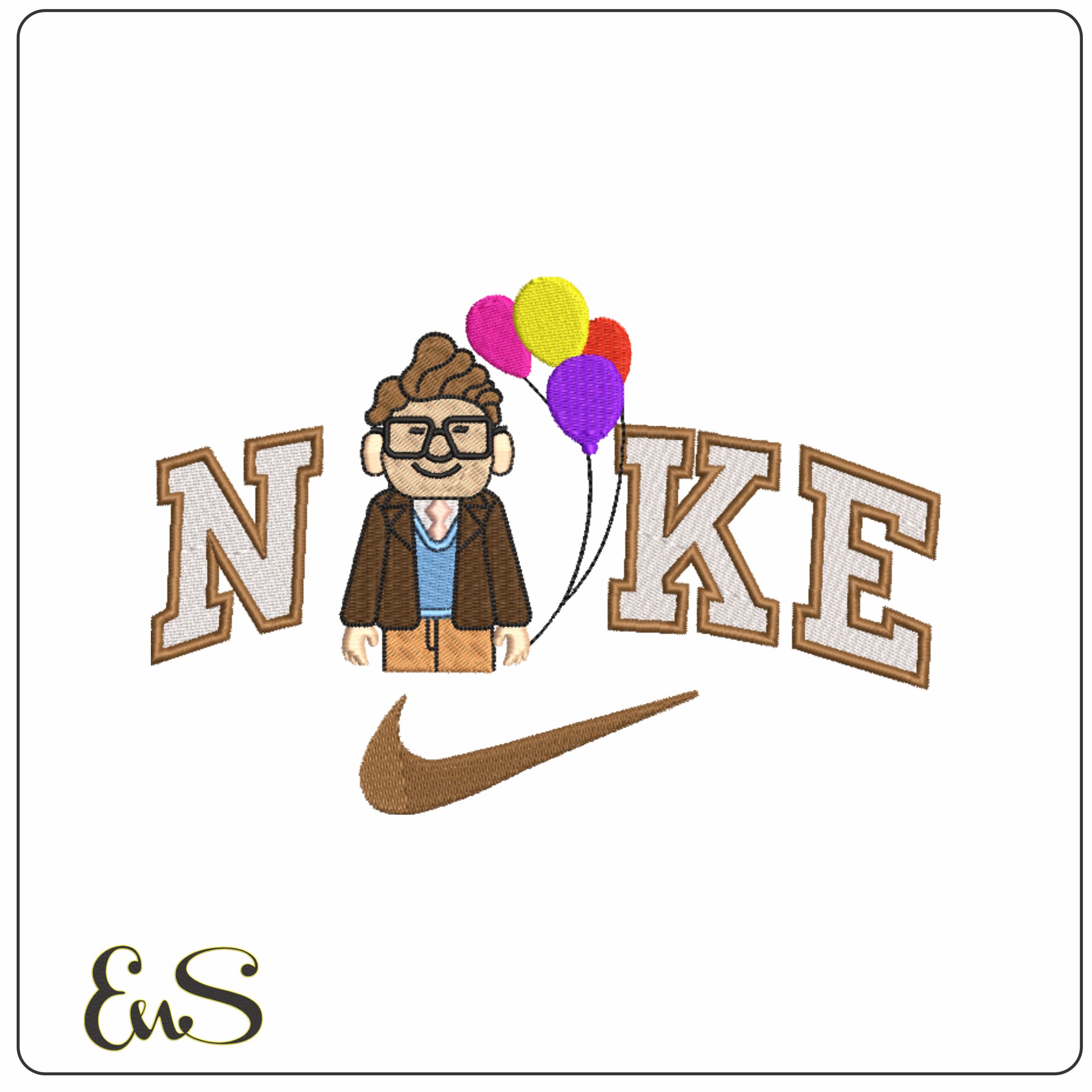 Nike Man With Balloons