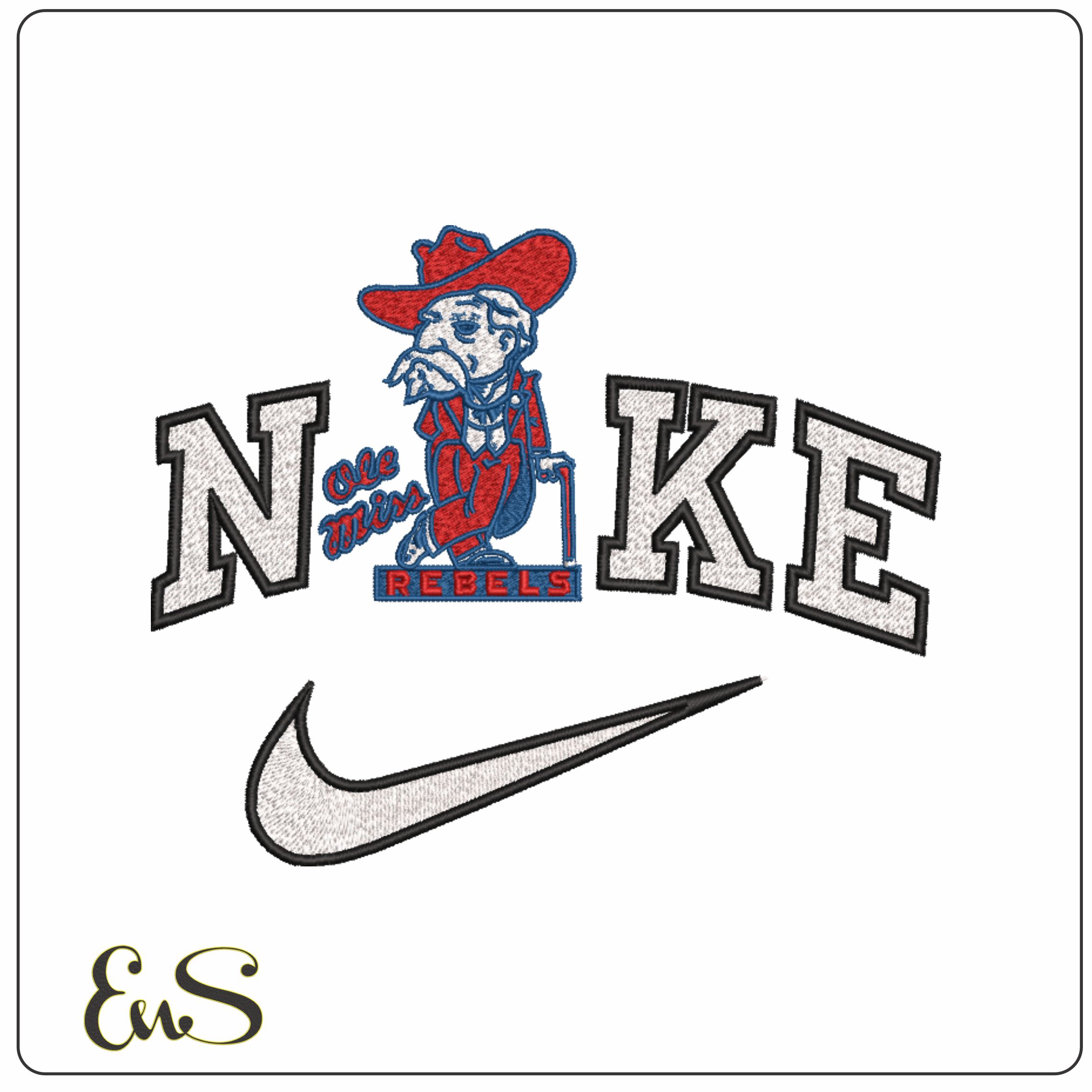 Nike Ole Miss Rebels 1970 To 2002 University Of Mississippi