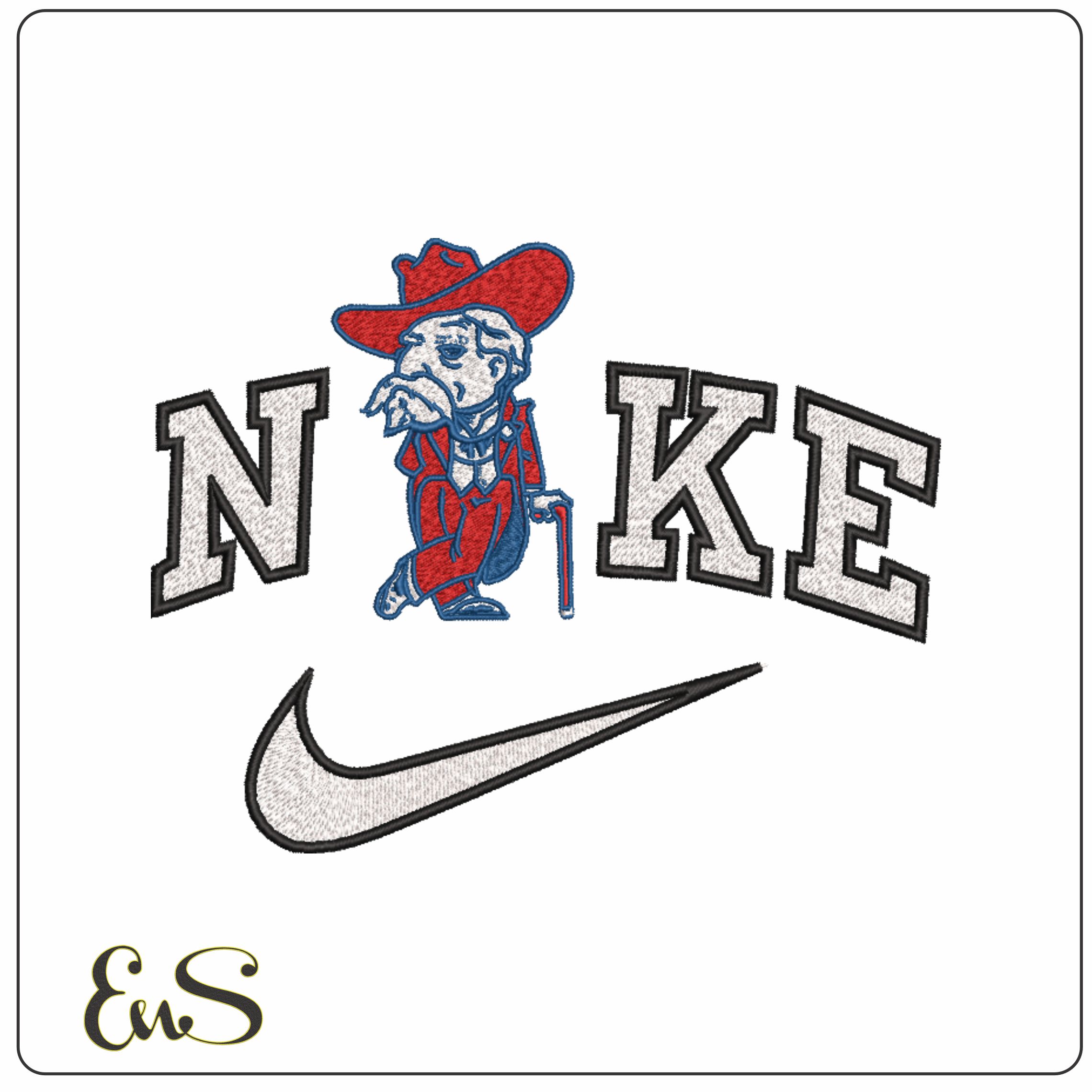 Nike Ole Miss Rebels Mascot University Of Mississippi