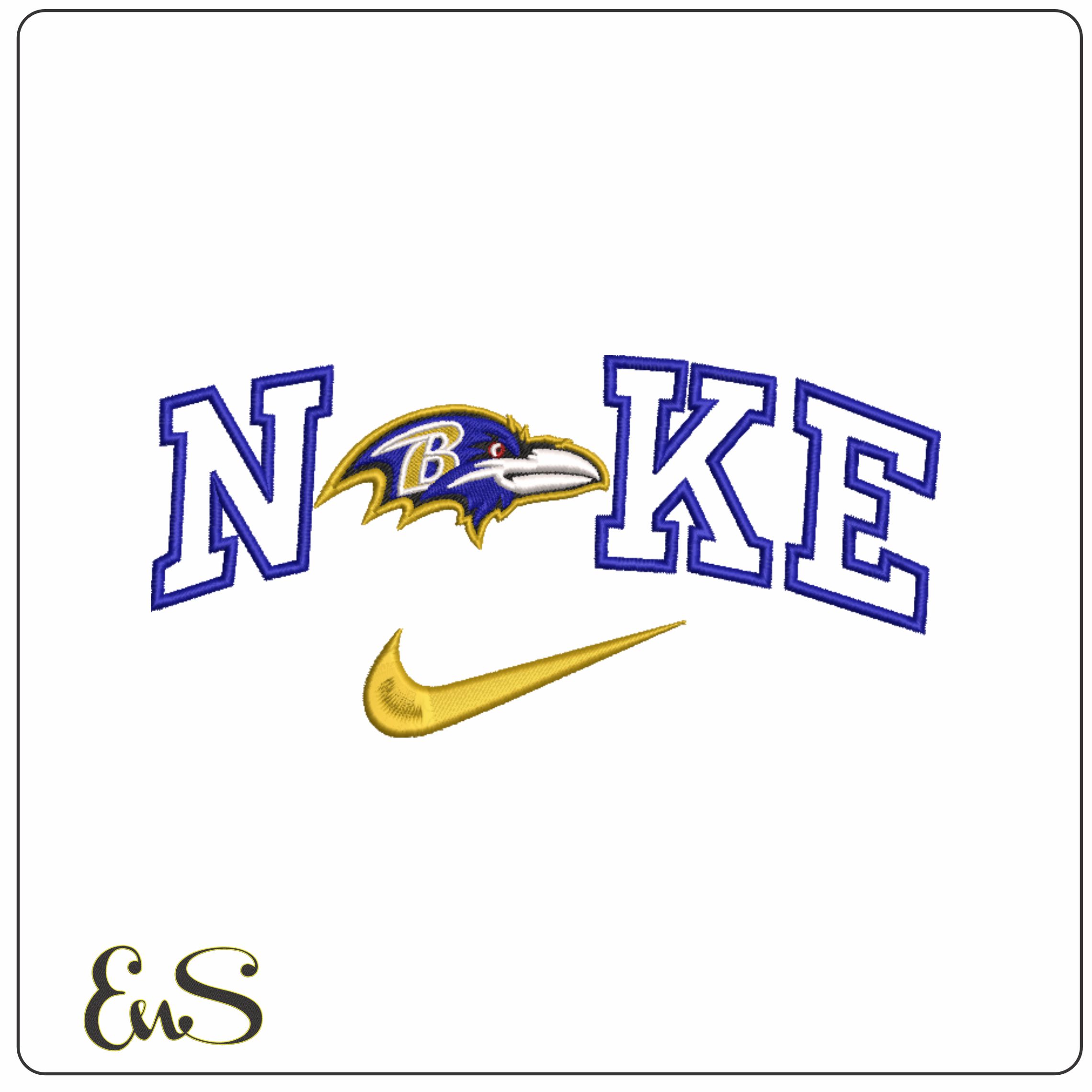Nike Ravens Outline