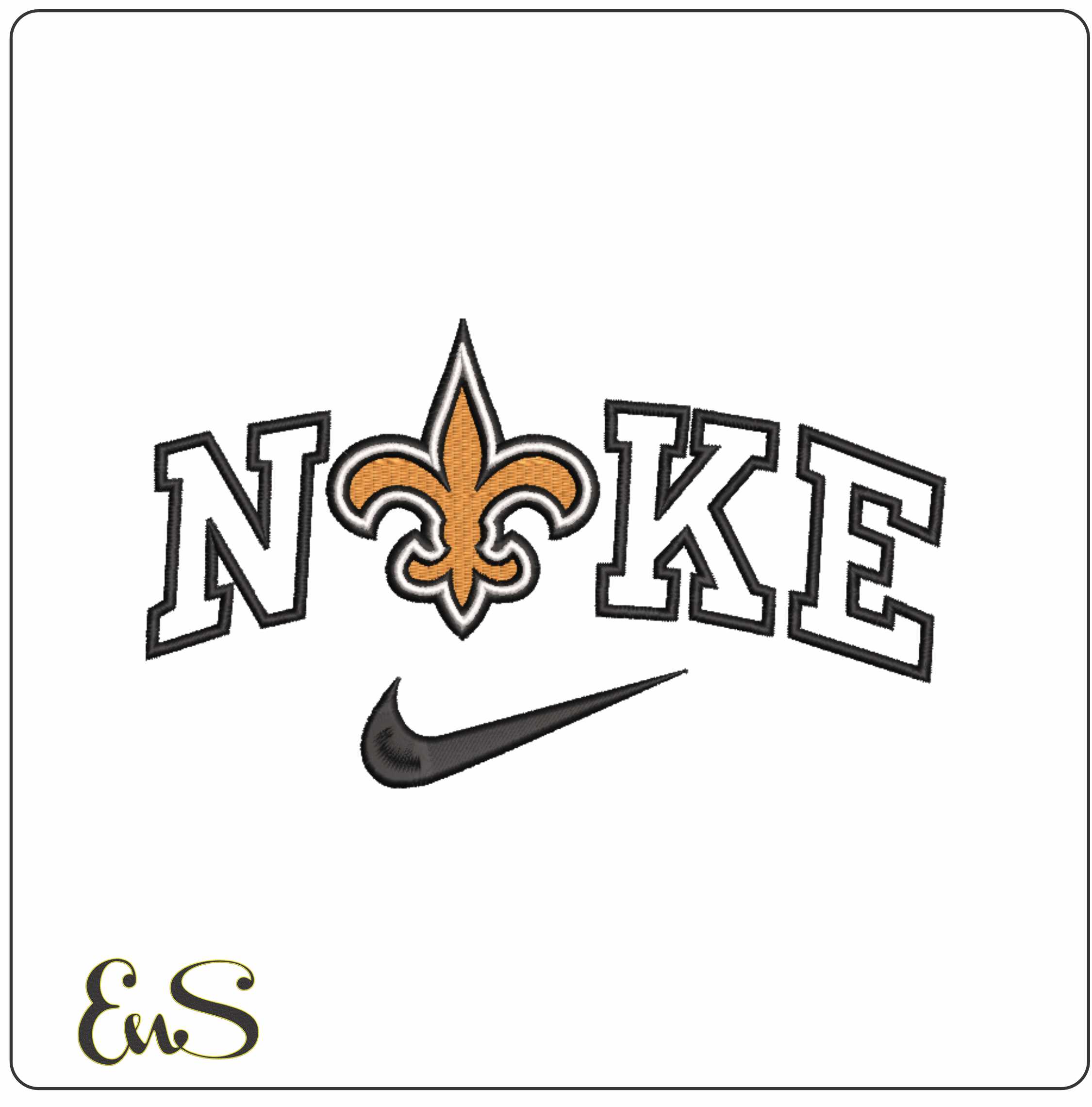 Nike Saints Outline