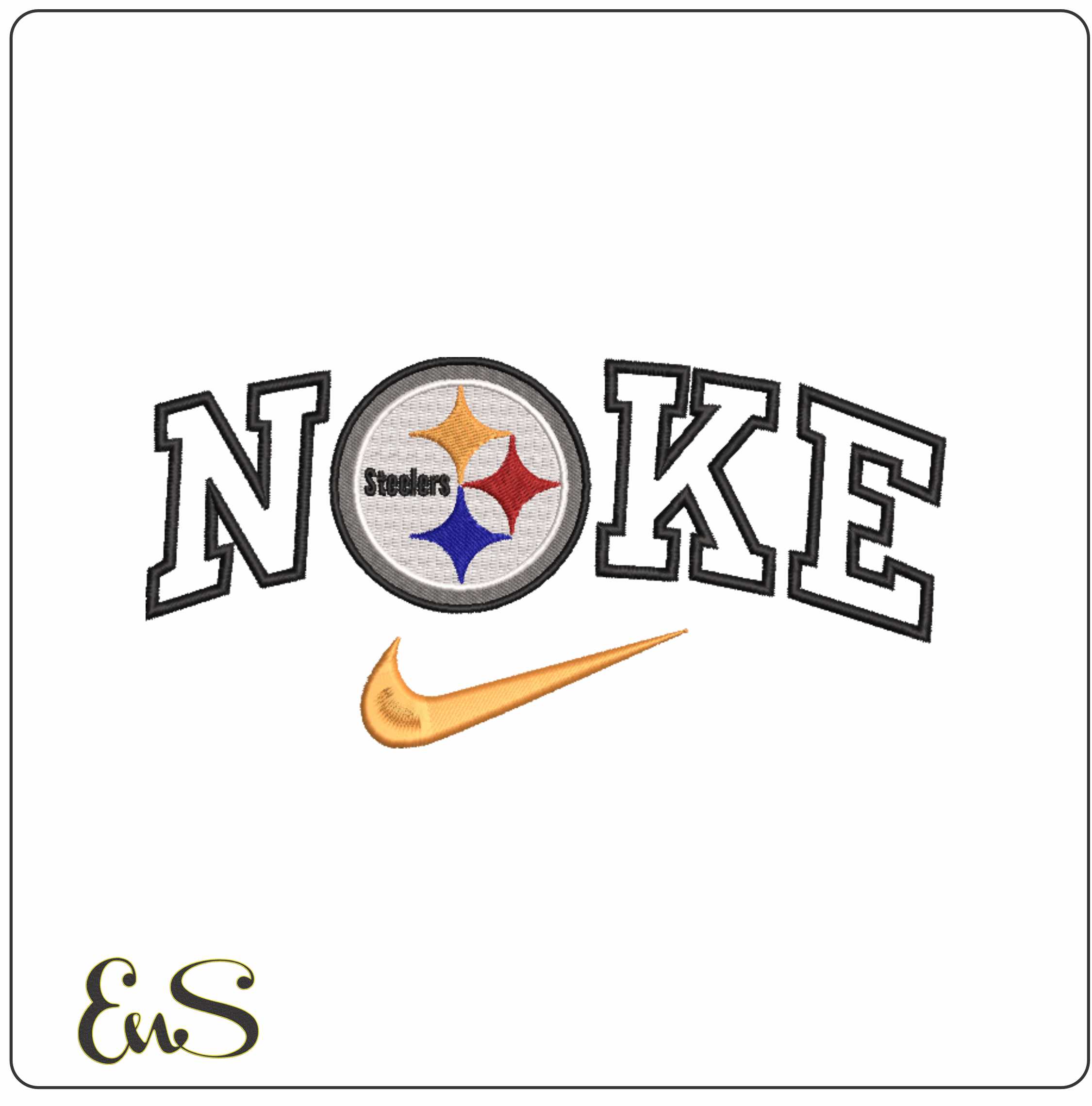 Nike Steelers Outline