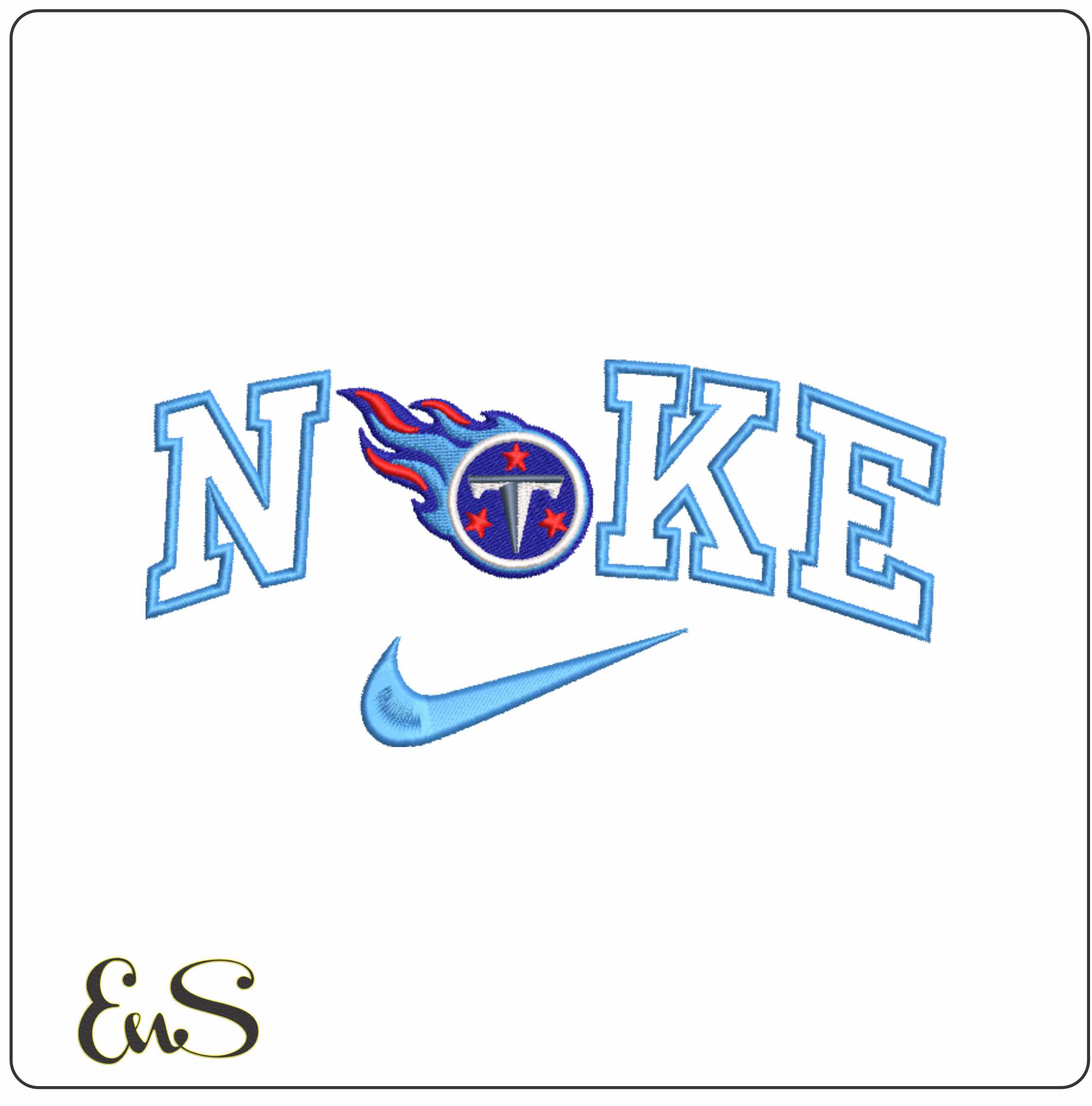 Nike Tennesse Outline