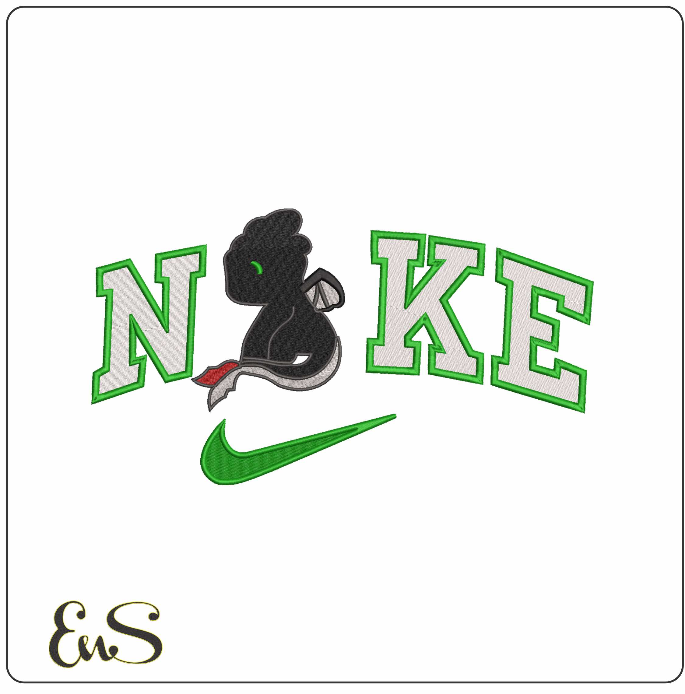 Nike Toothless Sitting