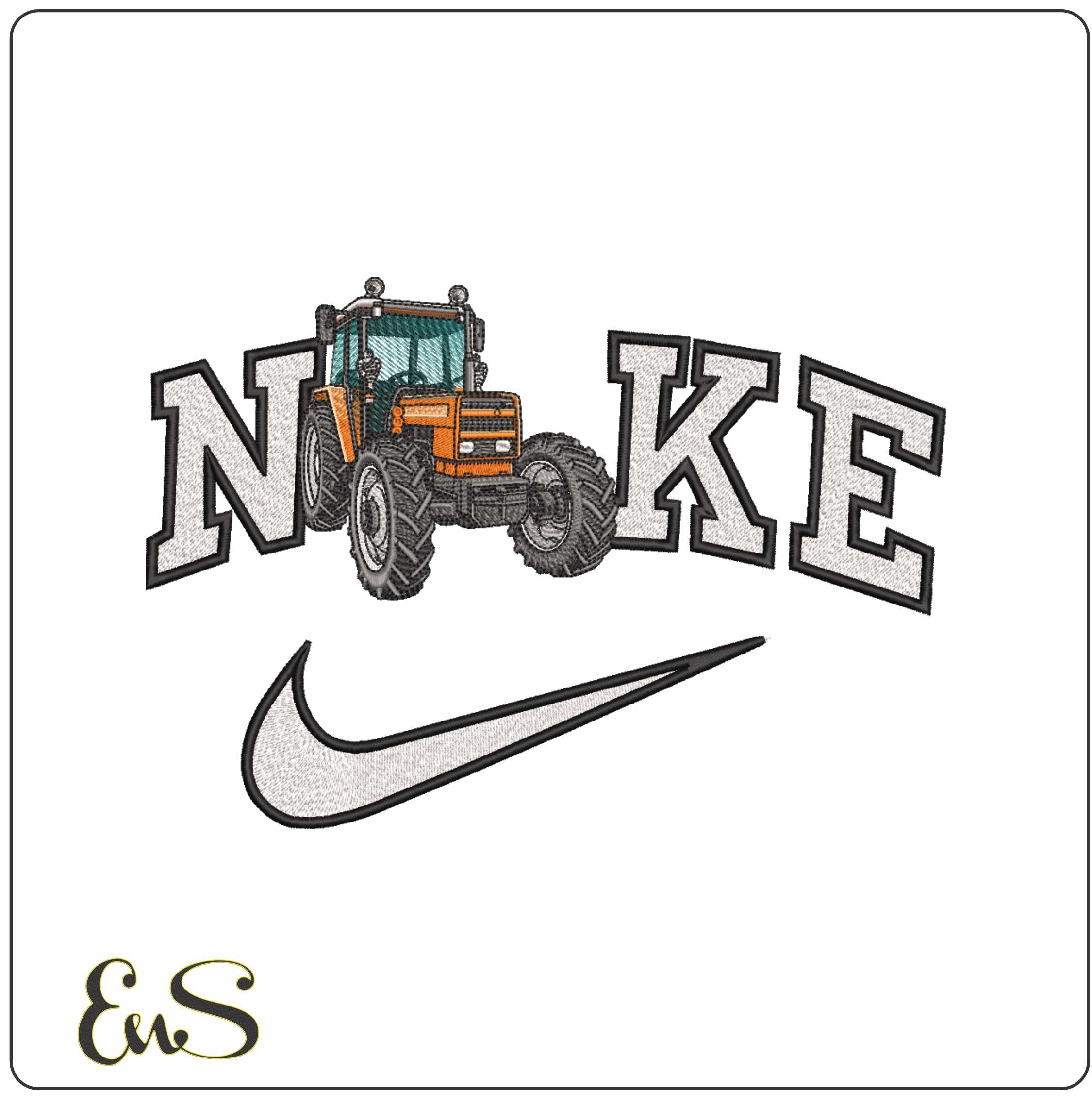 Nike Vintage Renault Tractor