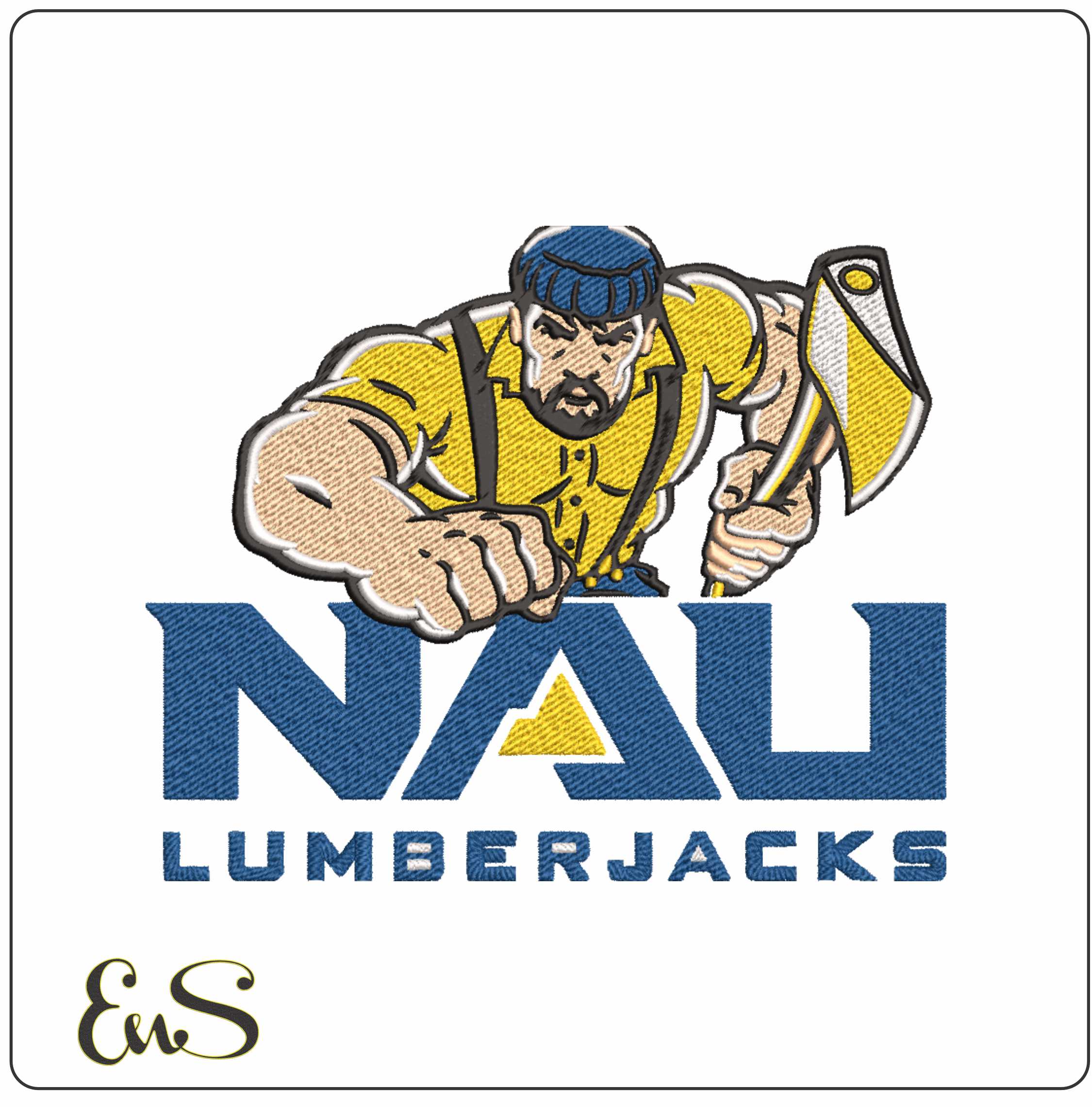 Northern Arizona Lumberjacks Logo 2014