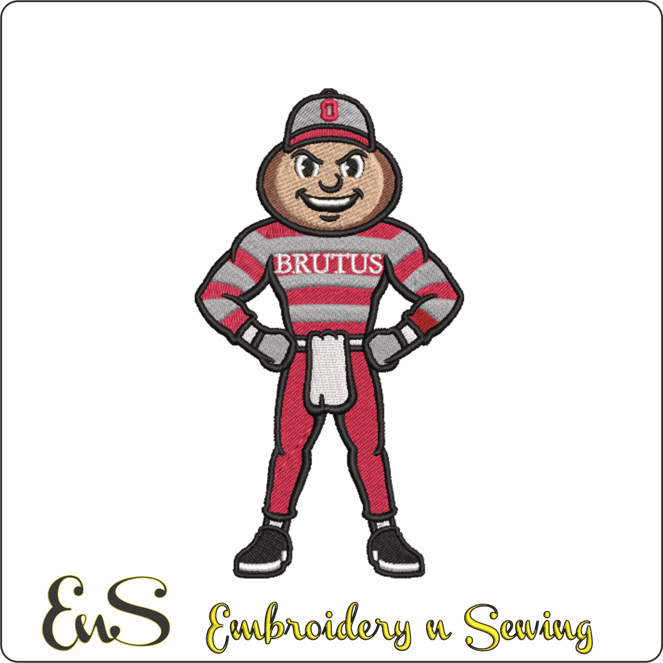 Ohio State Buckeyes Mascot Brutus Ohio State University