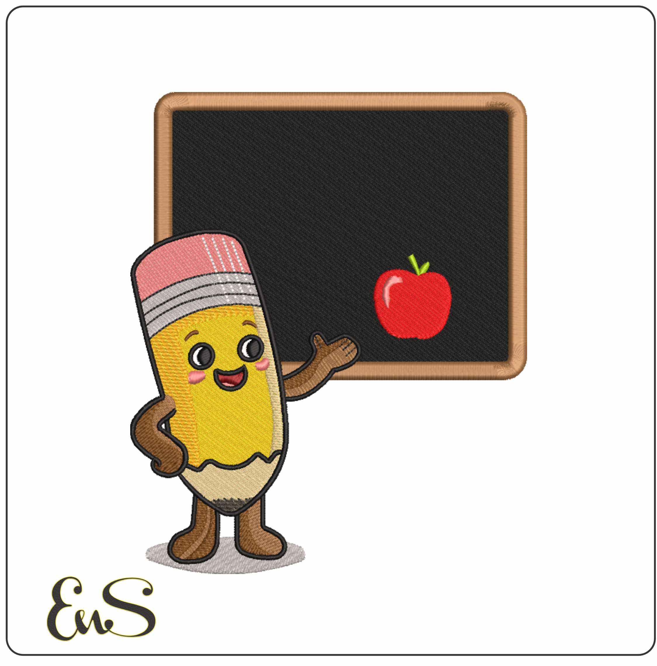 Pencil With Black Board