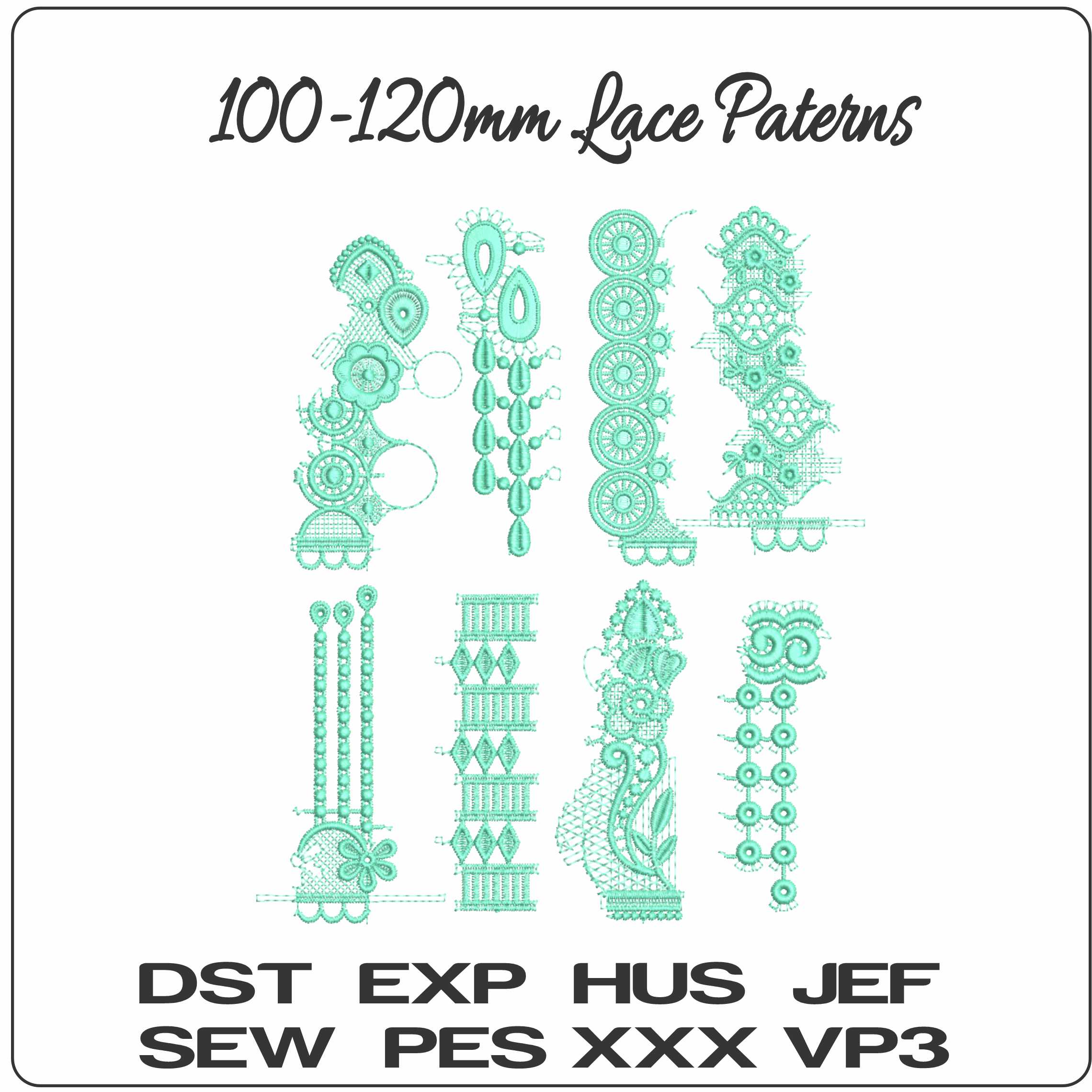 Border Lace Panels 120 150Mm 100