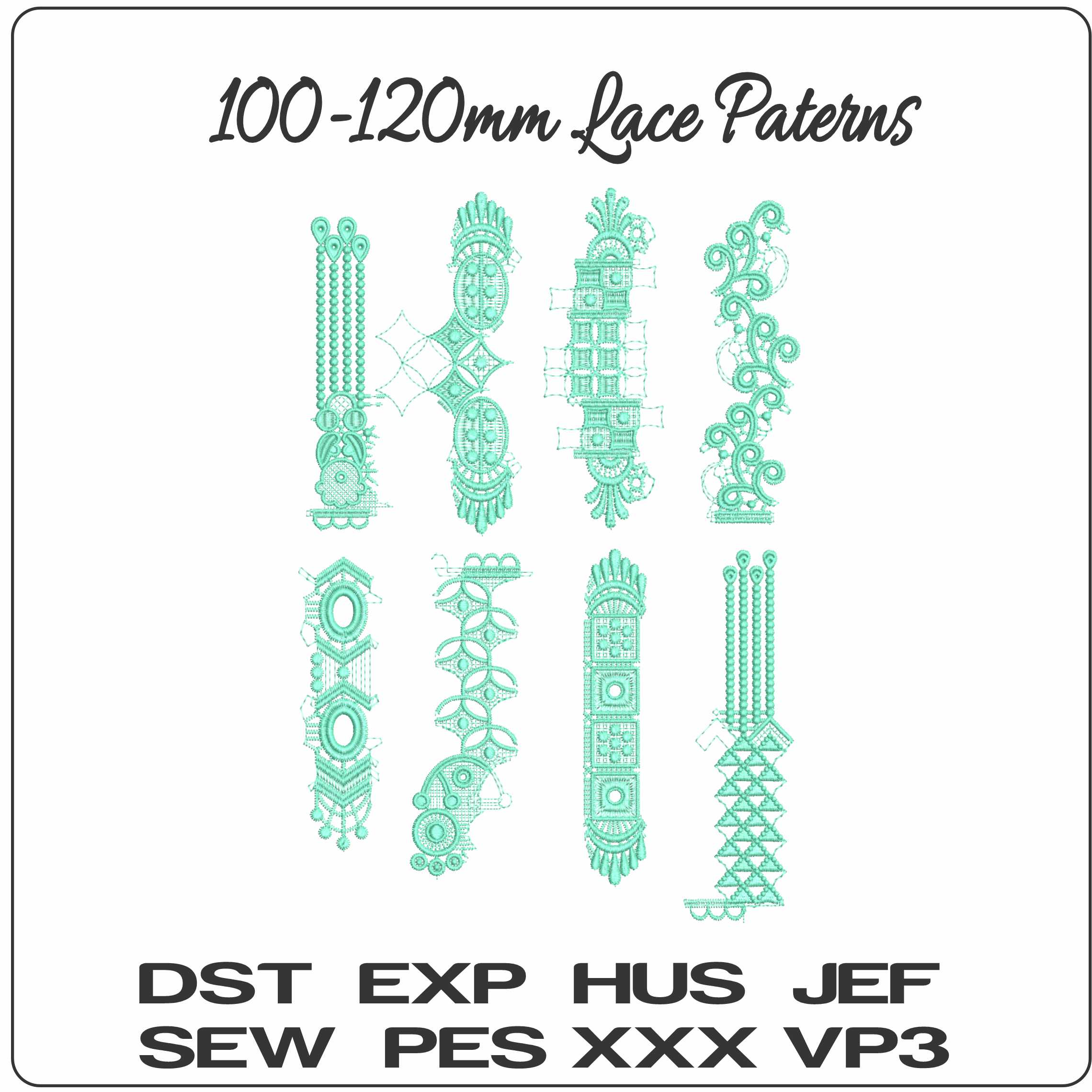 Border Lace Panels 150Mm Plus 100